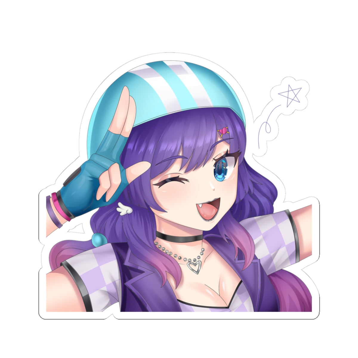 Lyric Weaver "Racer" Sticker