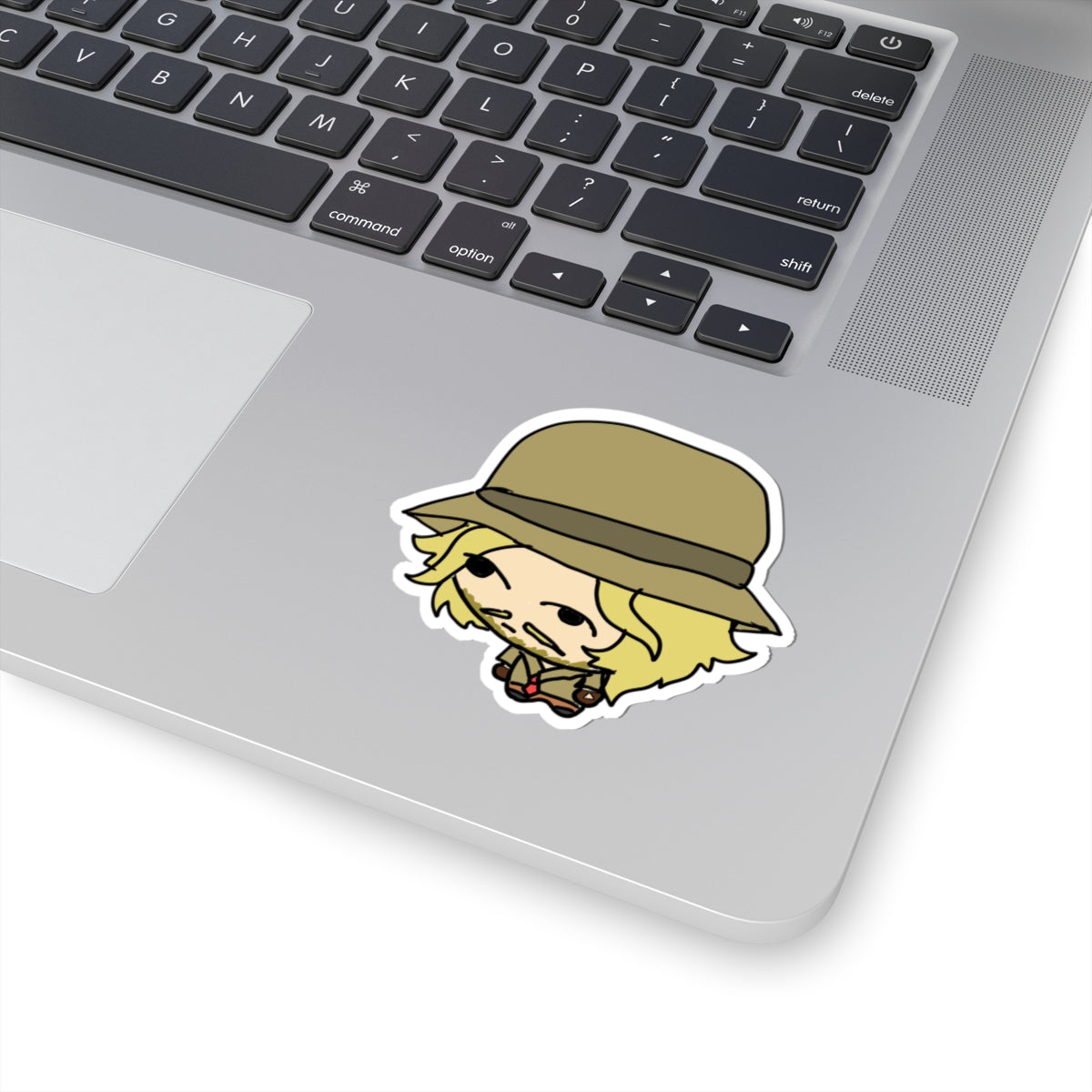 Safari Man Big Brain Mode Sticker