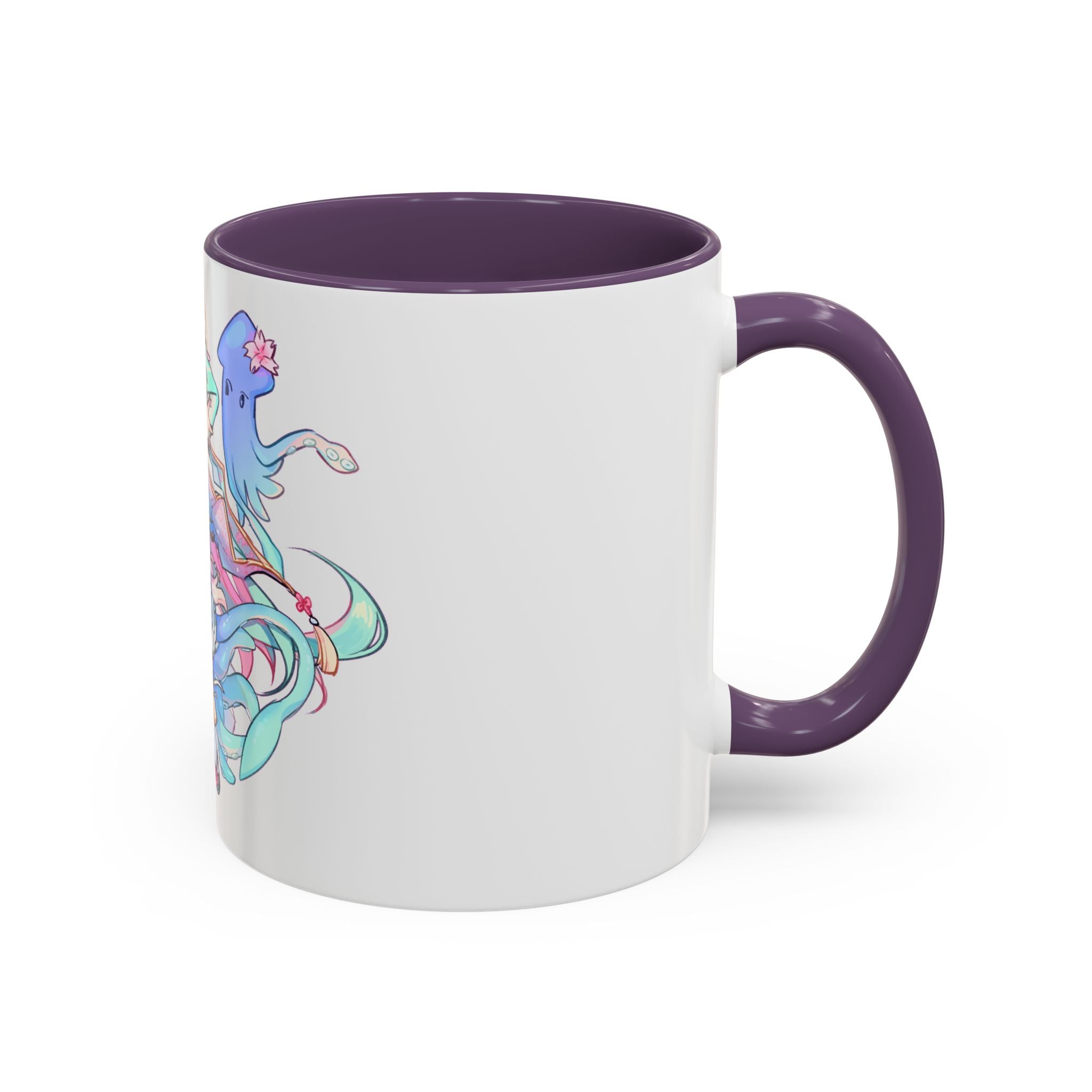 Eggie Weggie "Squid Friends" Accent Mug