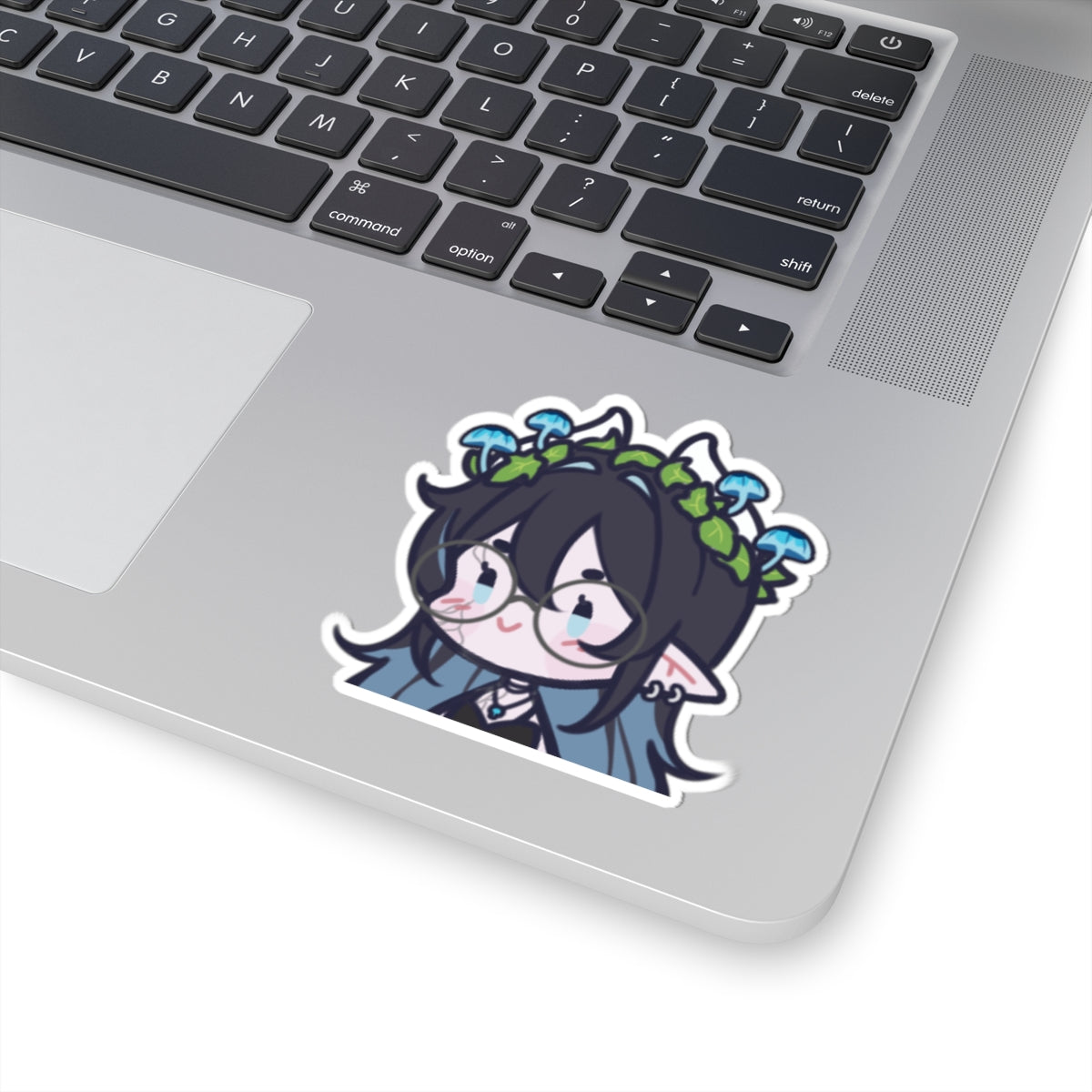 Mycena Xanh "Flora Crown" Sticker