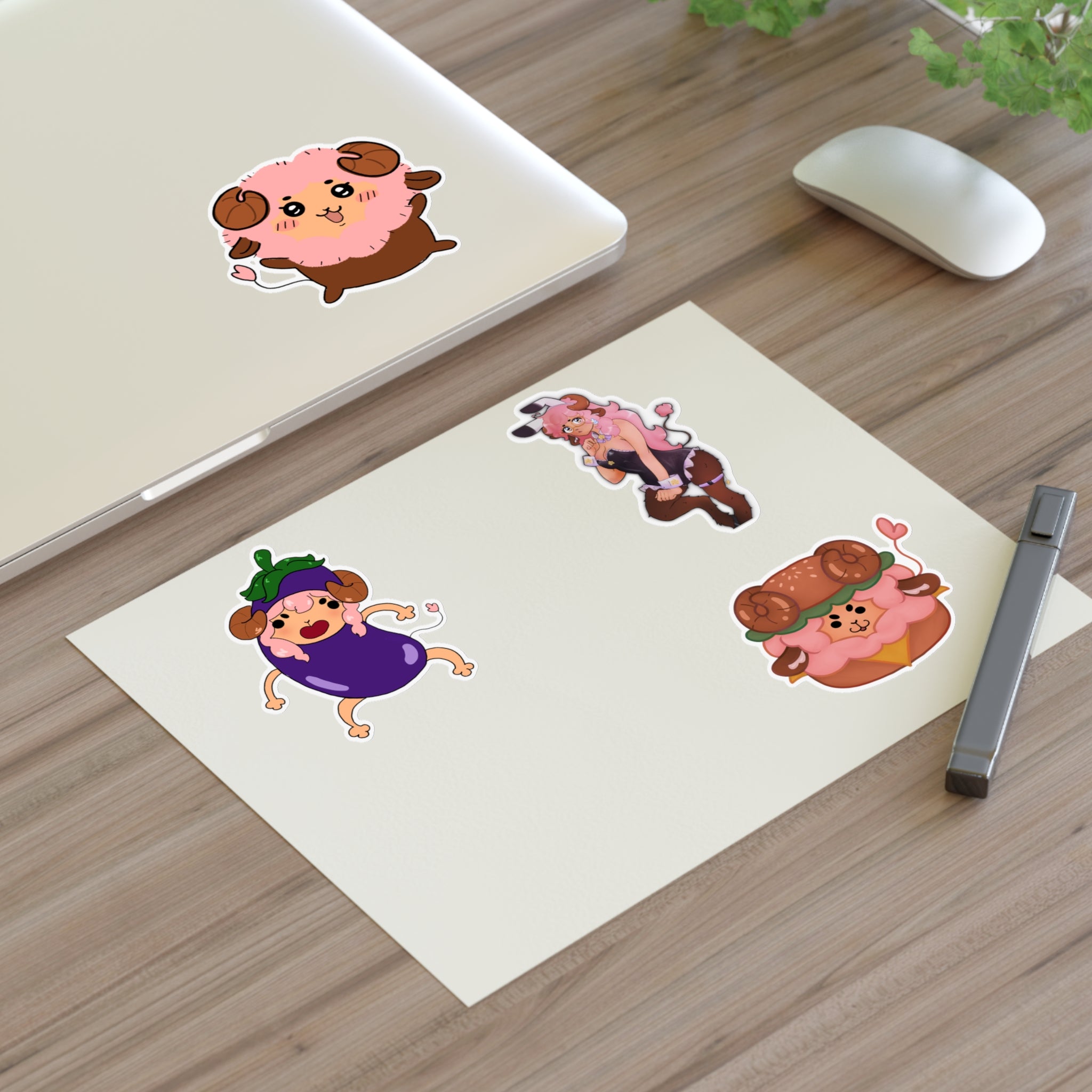 PeachPelle "Quirky Satyr" Sticker Sheet