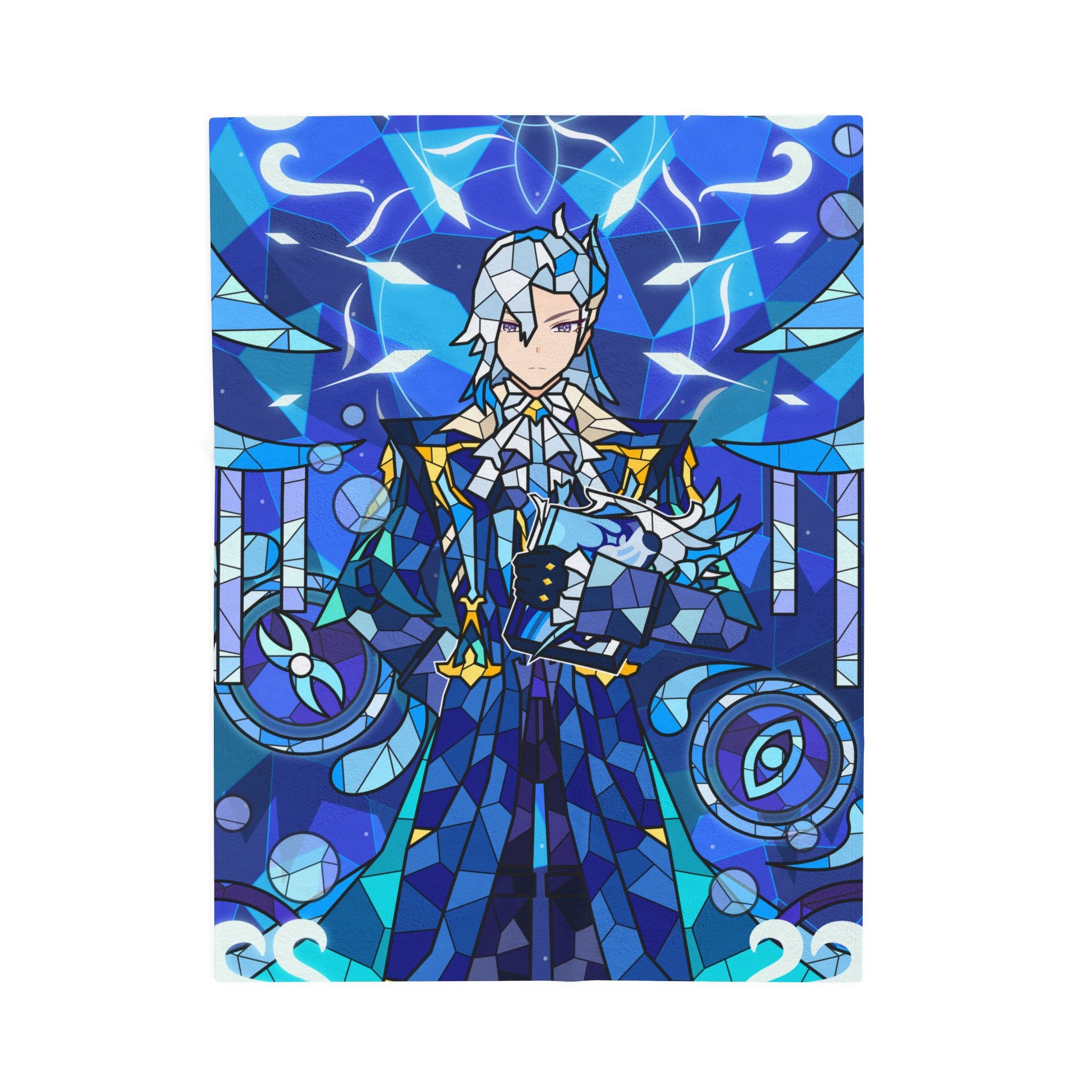 Neuvillette Plush Throw Blanket