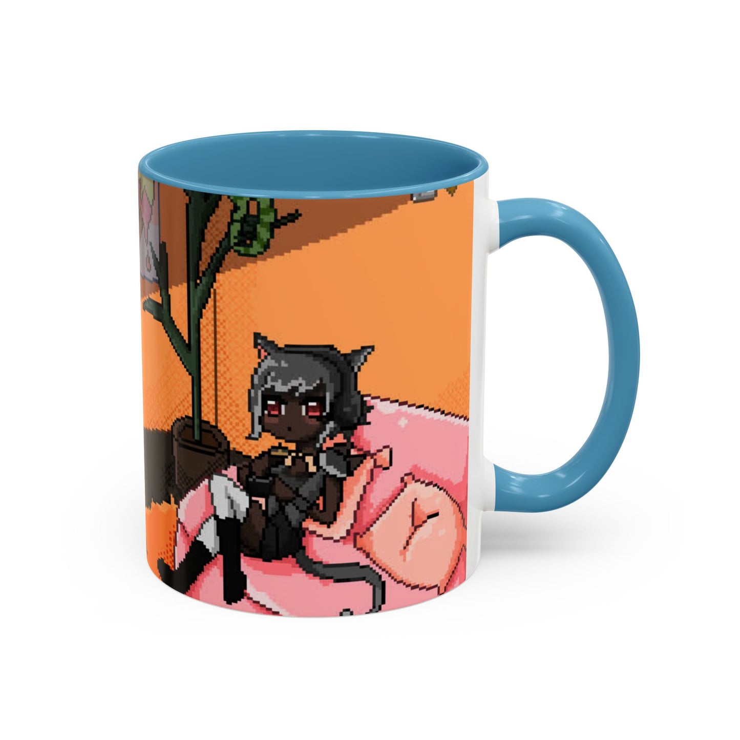 Aeverie Late Night Gaming Pixel Mug