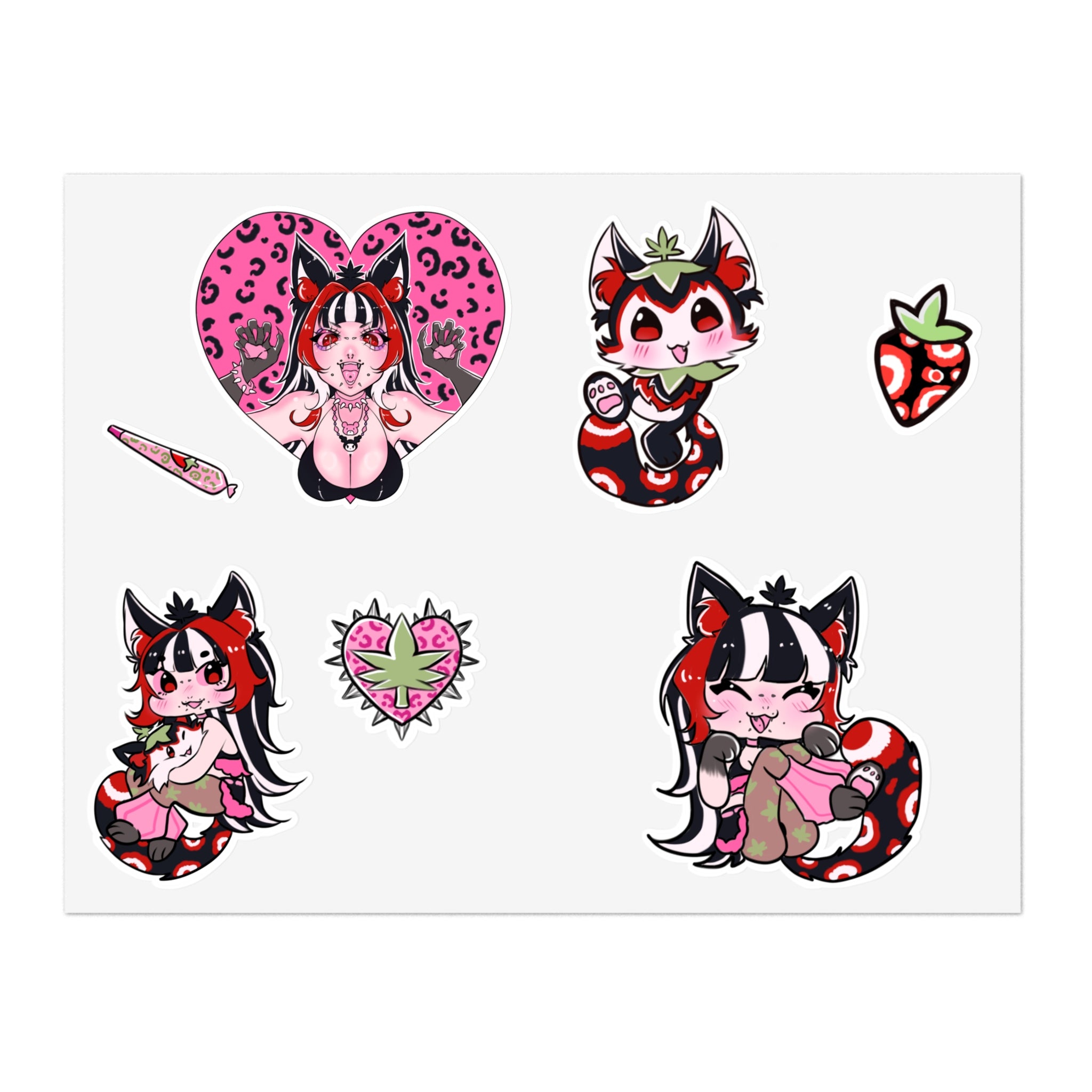Strawbz Sticker Sheet Vol. 1