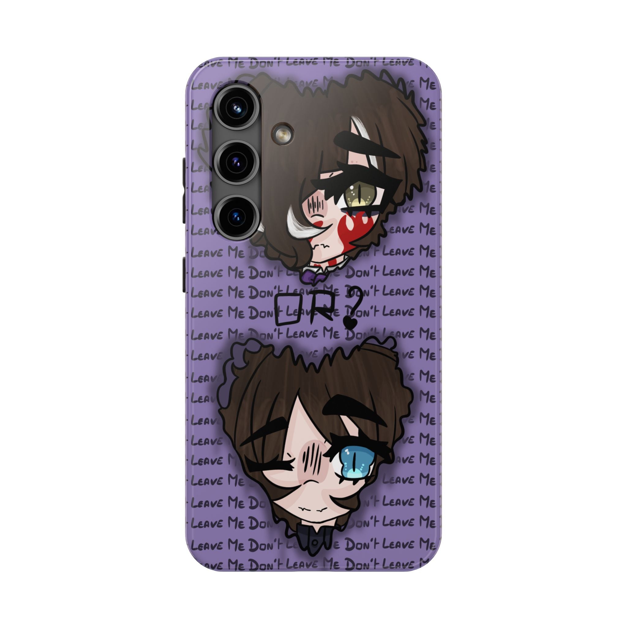 Renée Lysobore "Me or Them" Phone Case