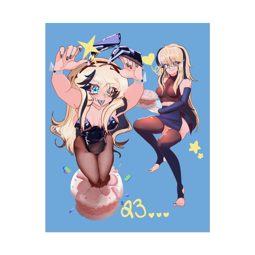 Meruccubi Birthday Poster