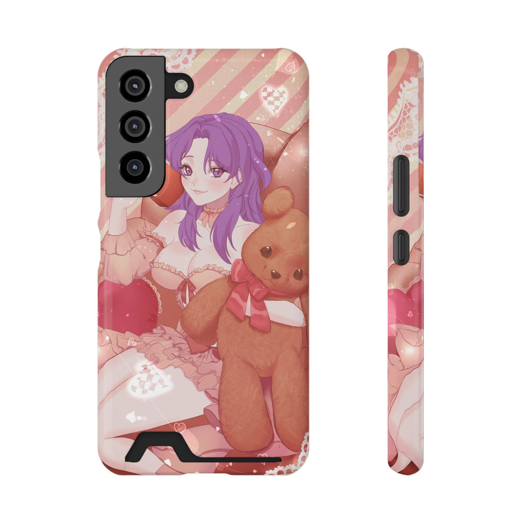 Angelica Phone Case With Card Holder