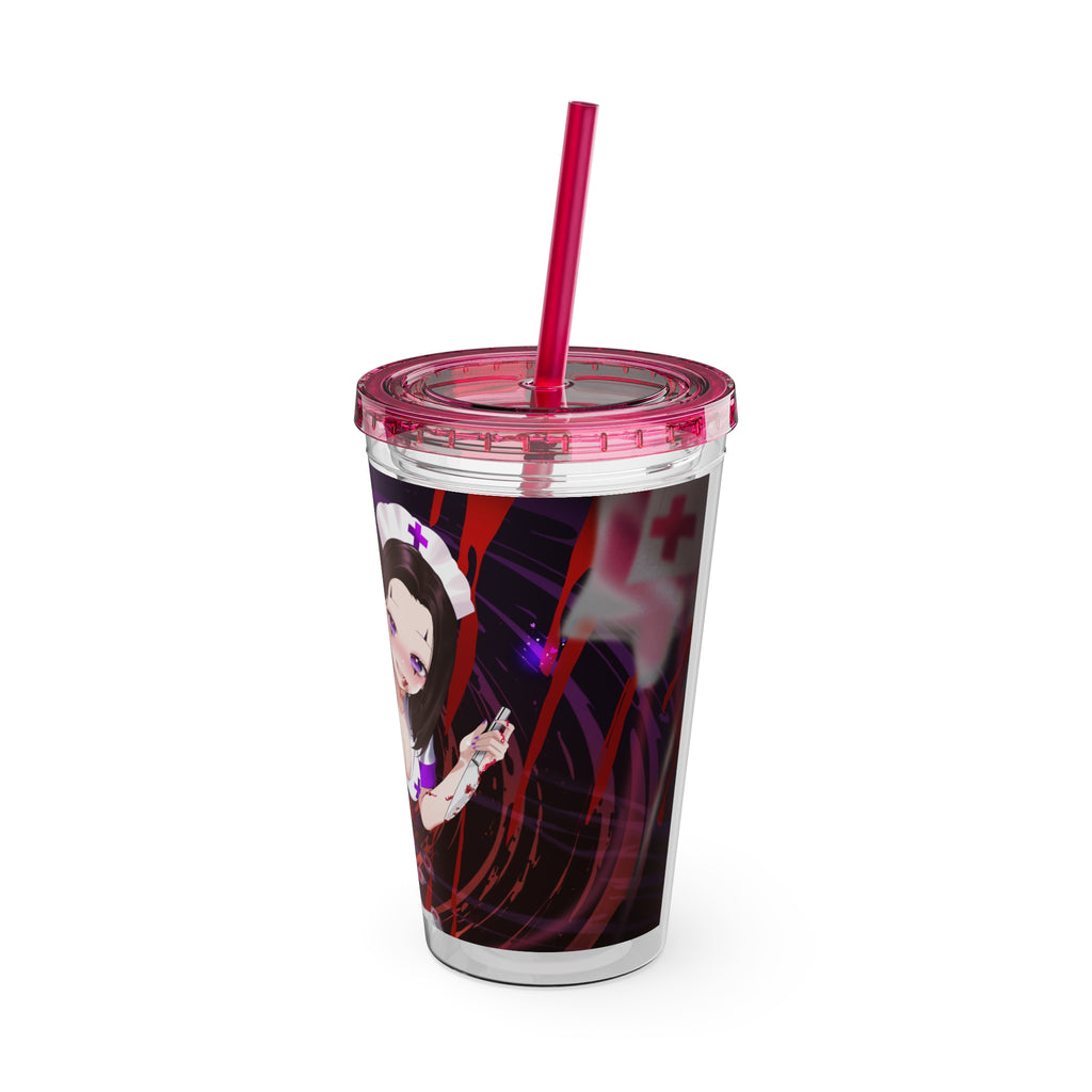 Lilyofthegraves "Nurse Is In" Tumbler