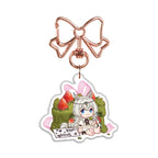 LIMITED Edda Hengist Front-Side Glitter Keychain