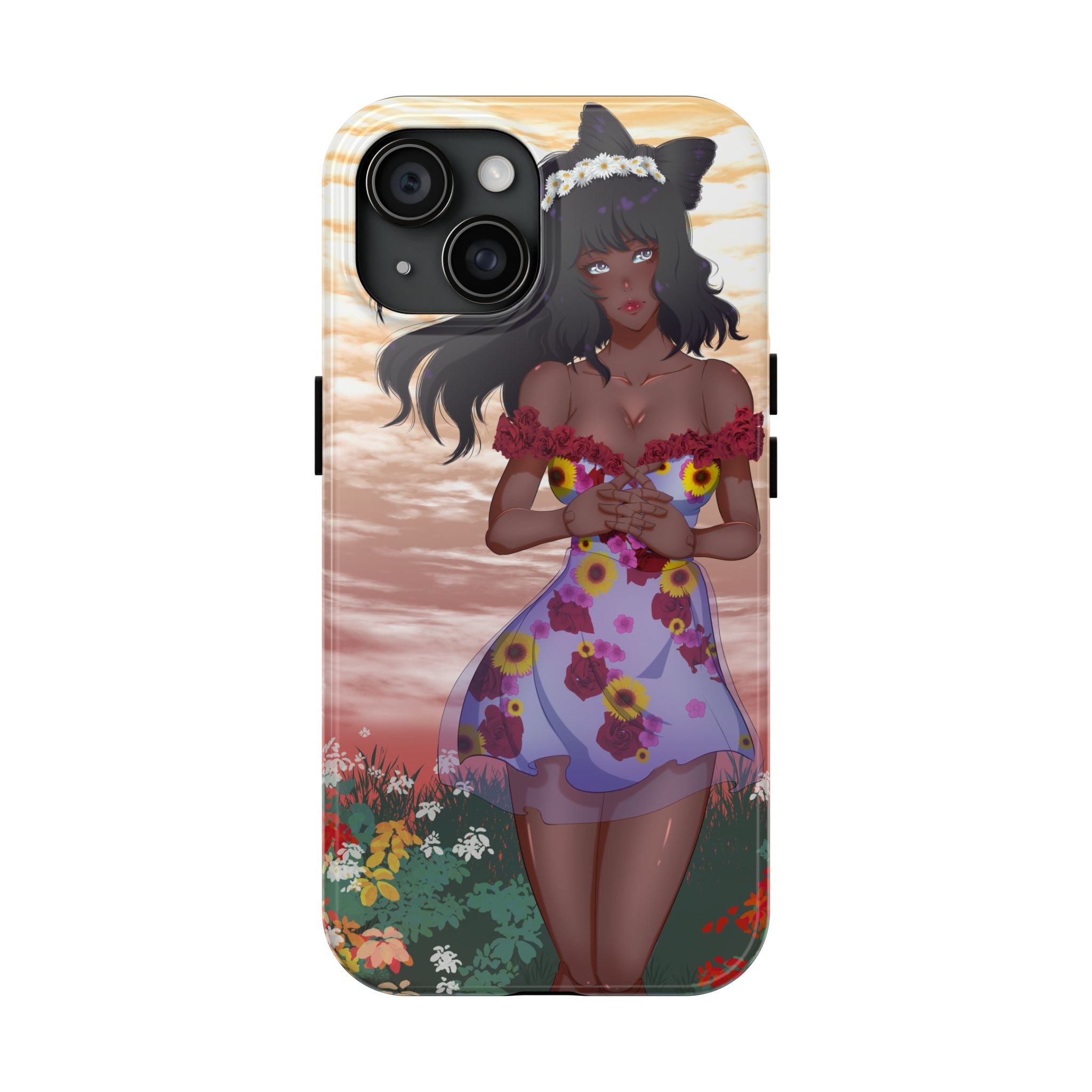 Vinnia Valentine "Rose Graden" Tough Phone Case