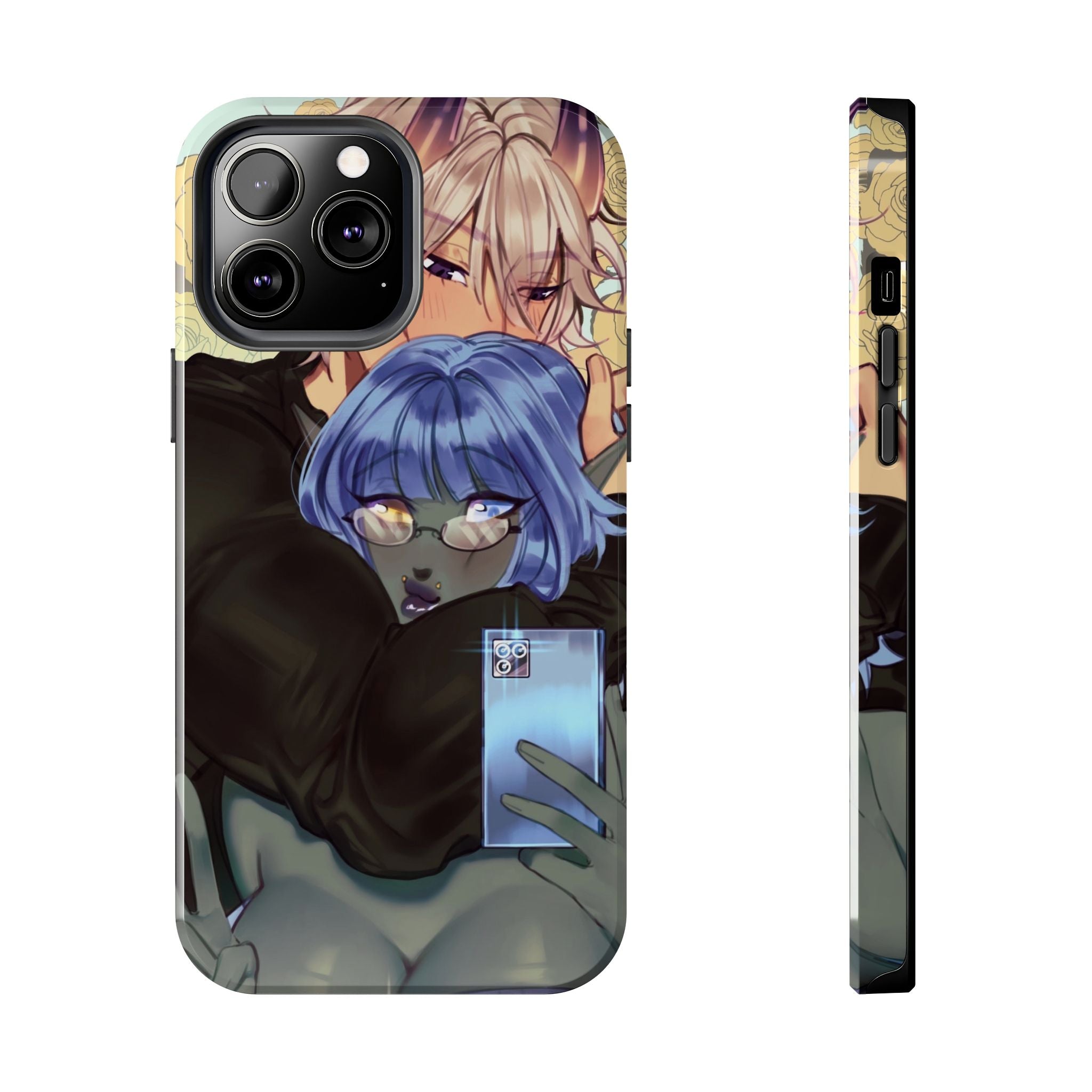 BasicallyVal "Selfie" Tough Phonecase
