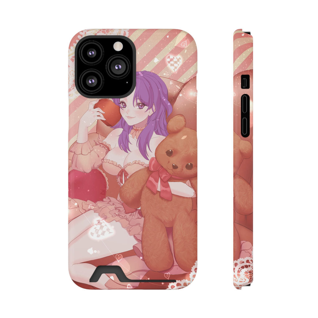 Angelica Phone Case With Card Holder