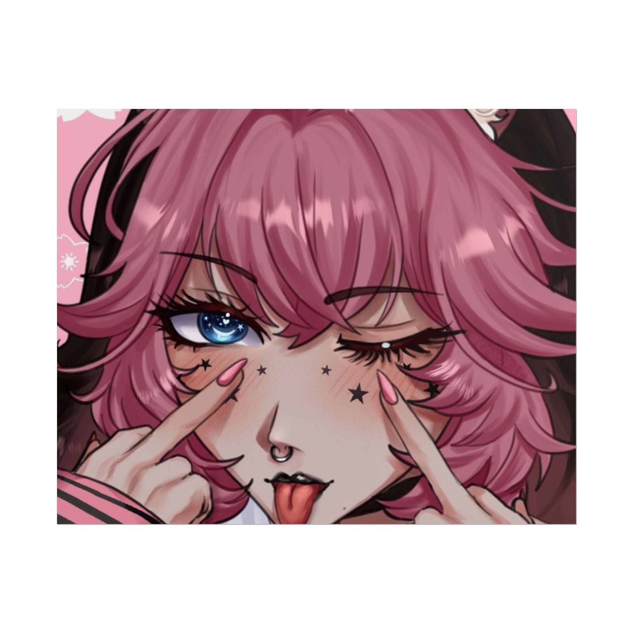 Solace Plum "Blep" Poster