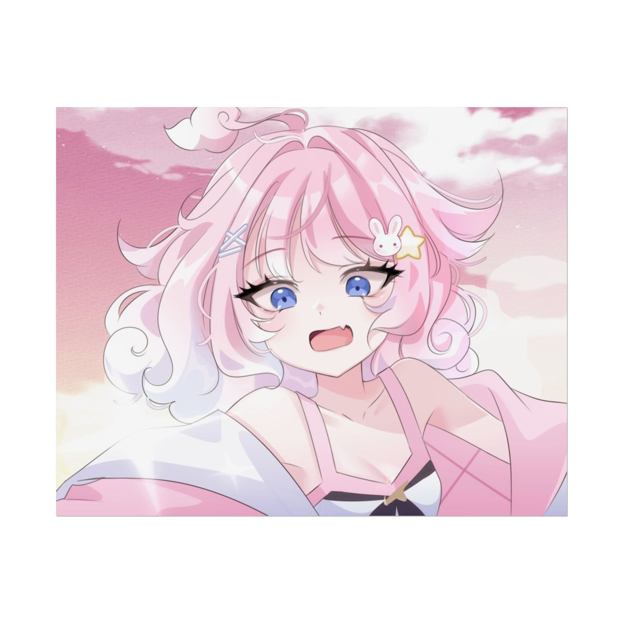 NyoomiePiyu Pink Sky Poster