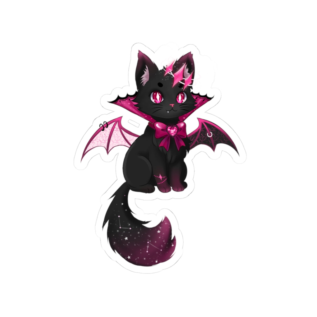 Saturn Mascot Sticker