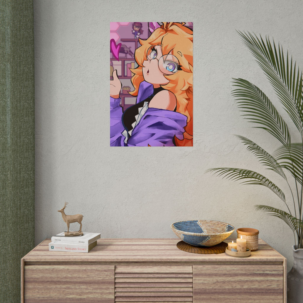 tealeafshark "Blown Kiss" Poster