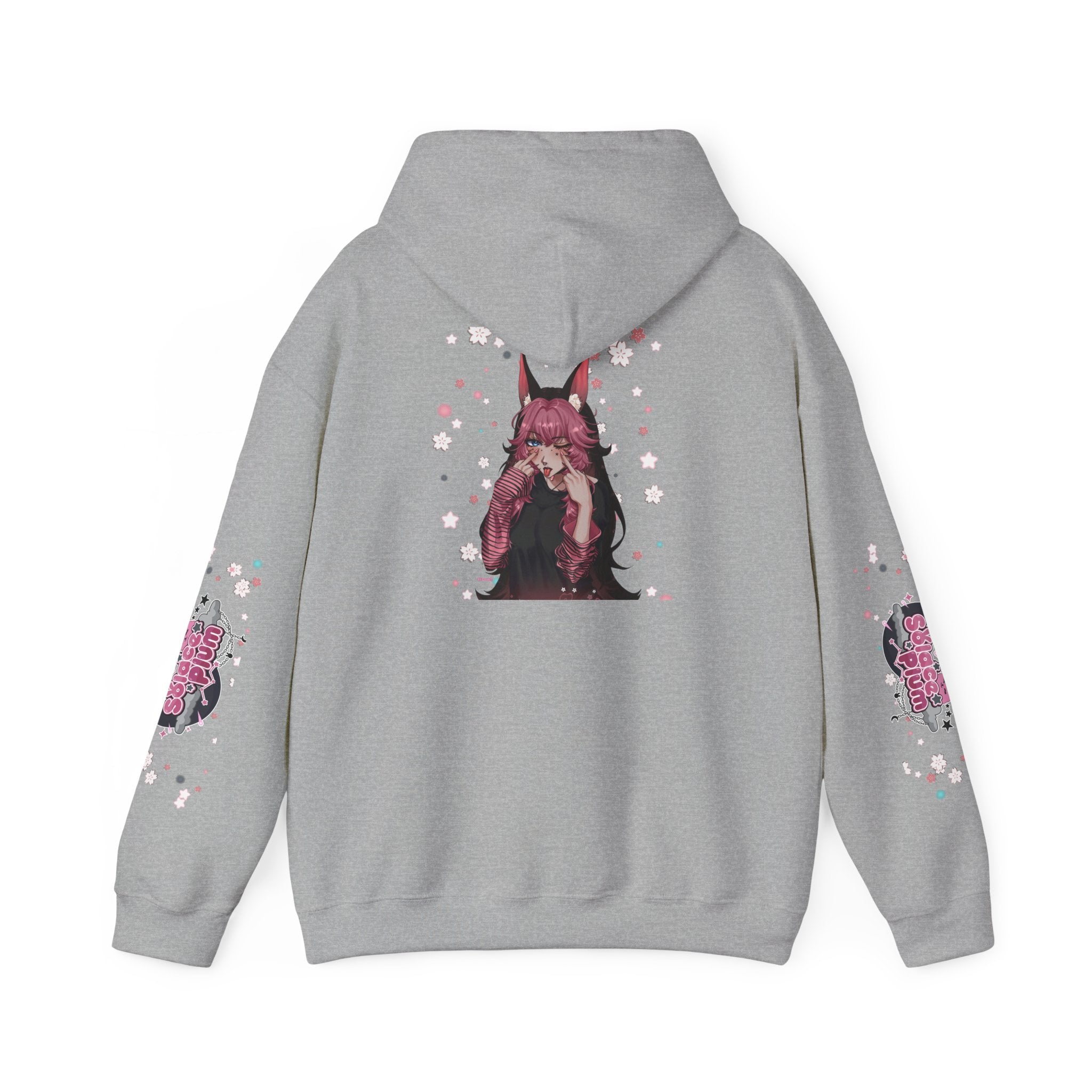 Solace Plum Colored "Blep" Designer Hoodie