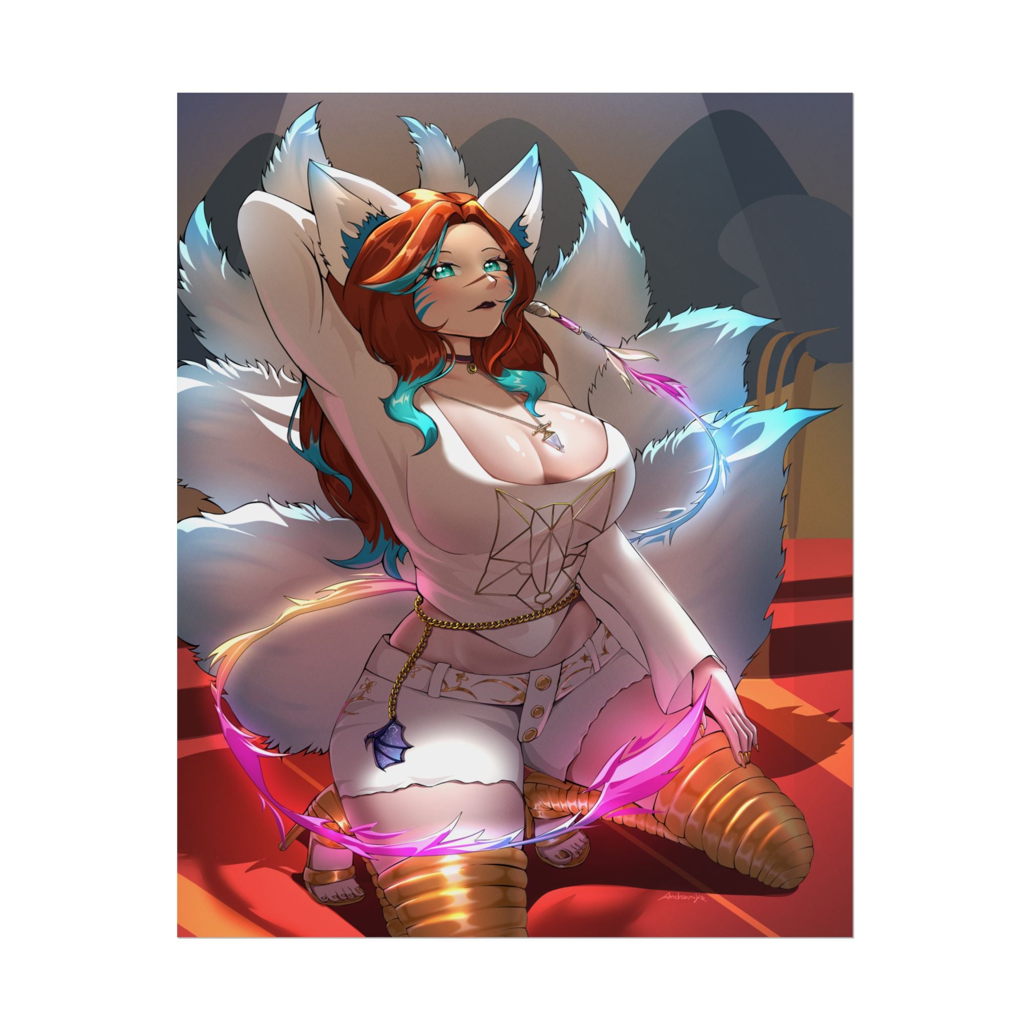 Luna Fujimaru "Radiant Vixen" Poster