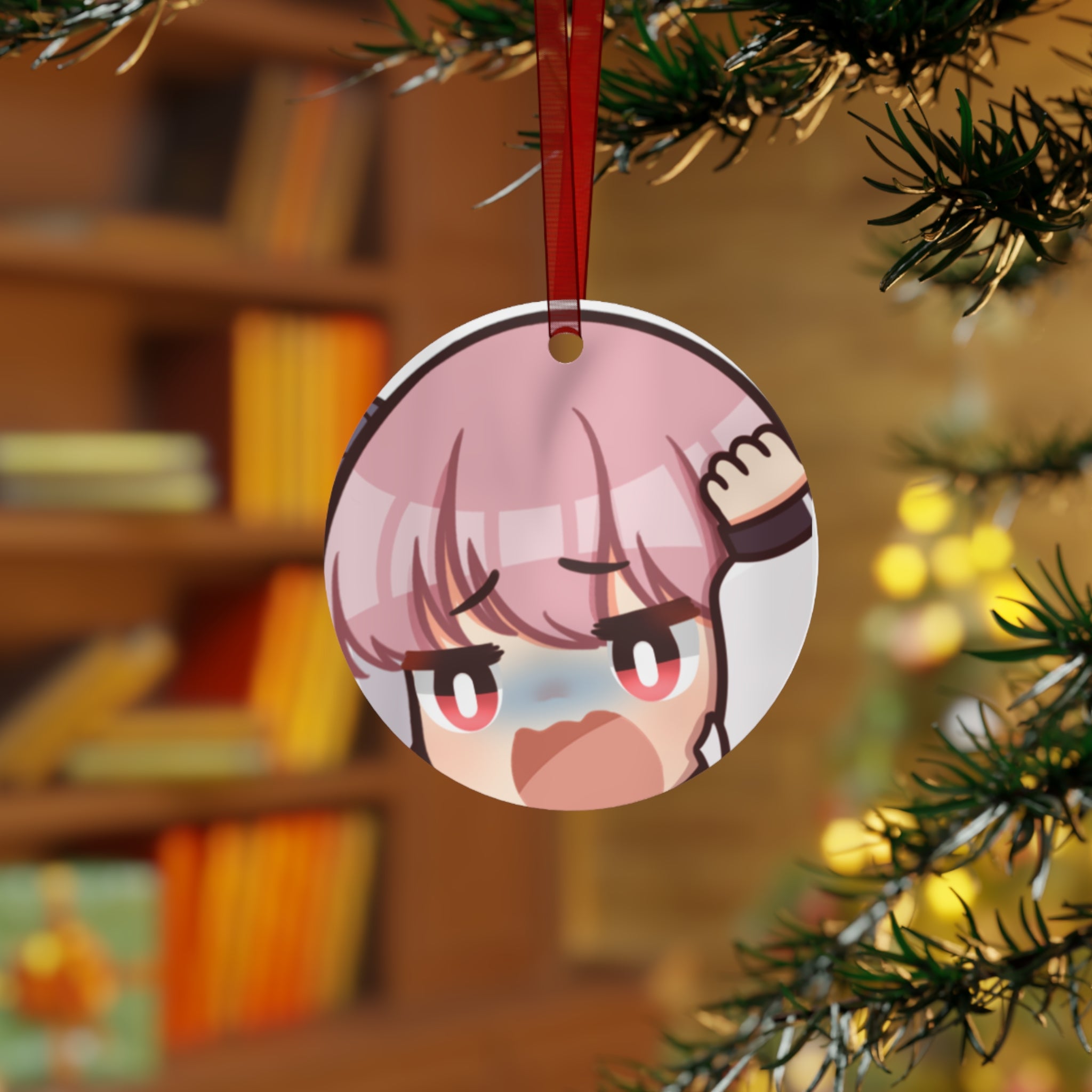 HanamiMomo "Panicked" Ornament