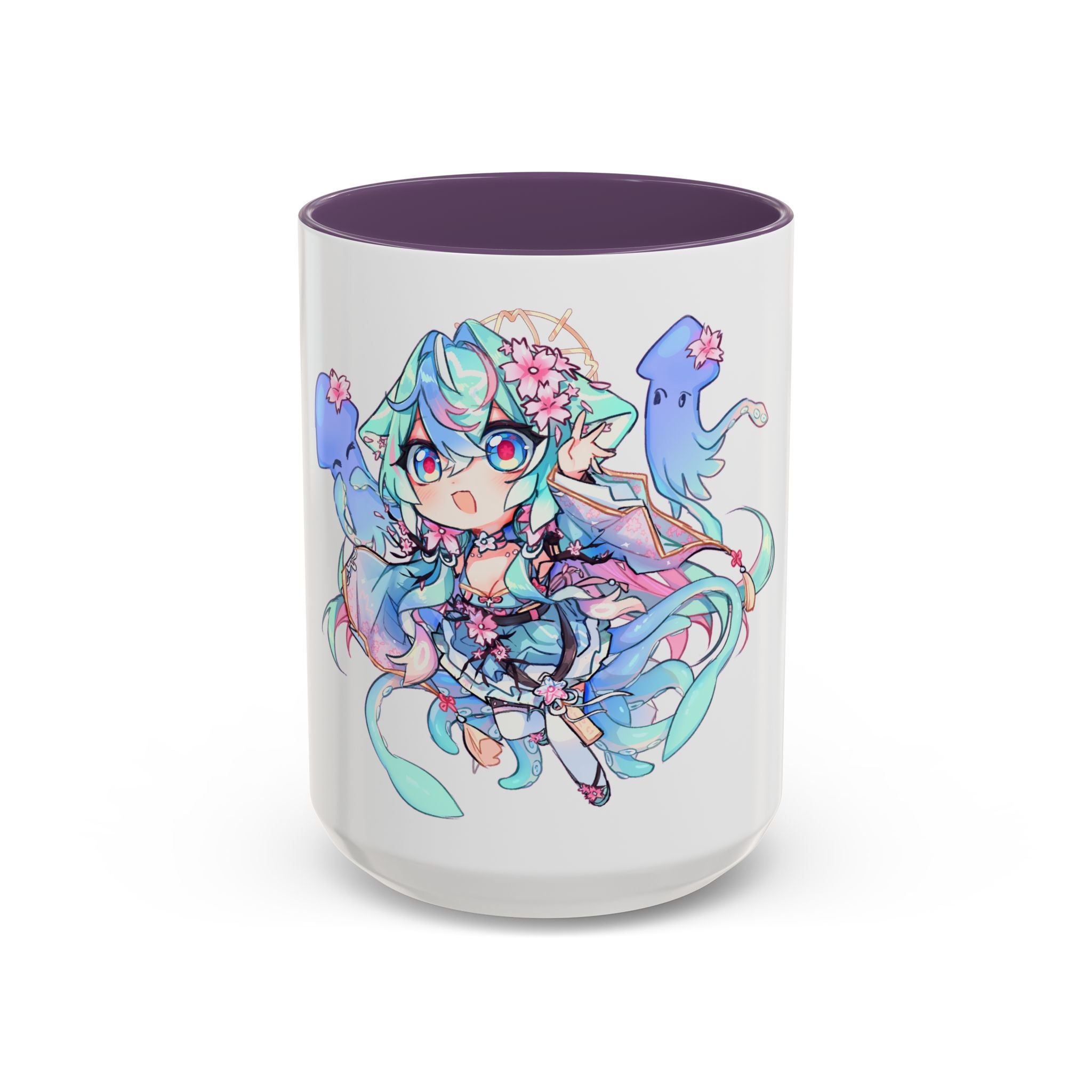 Eggie Weggie "Squid Friends" Accent Mug