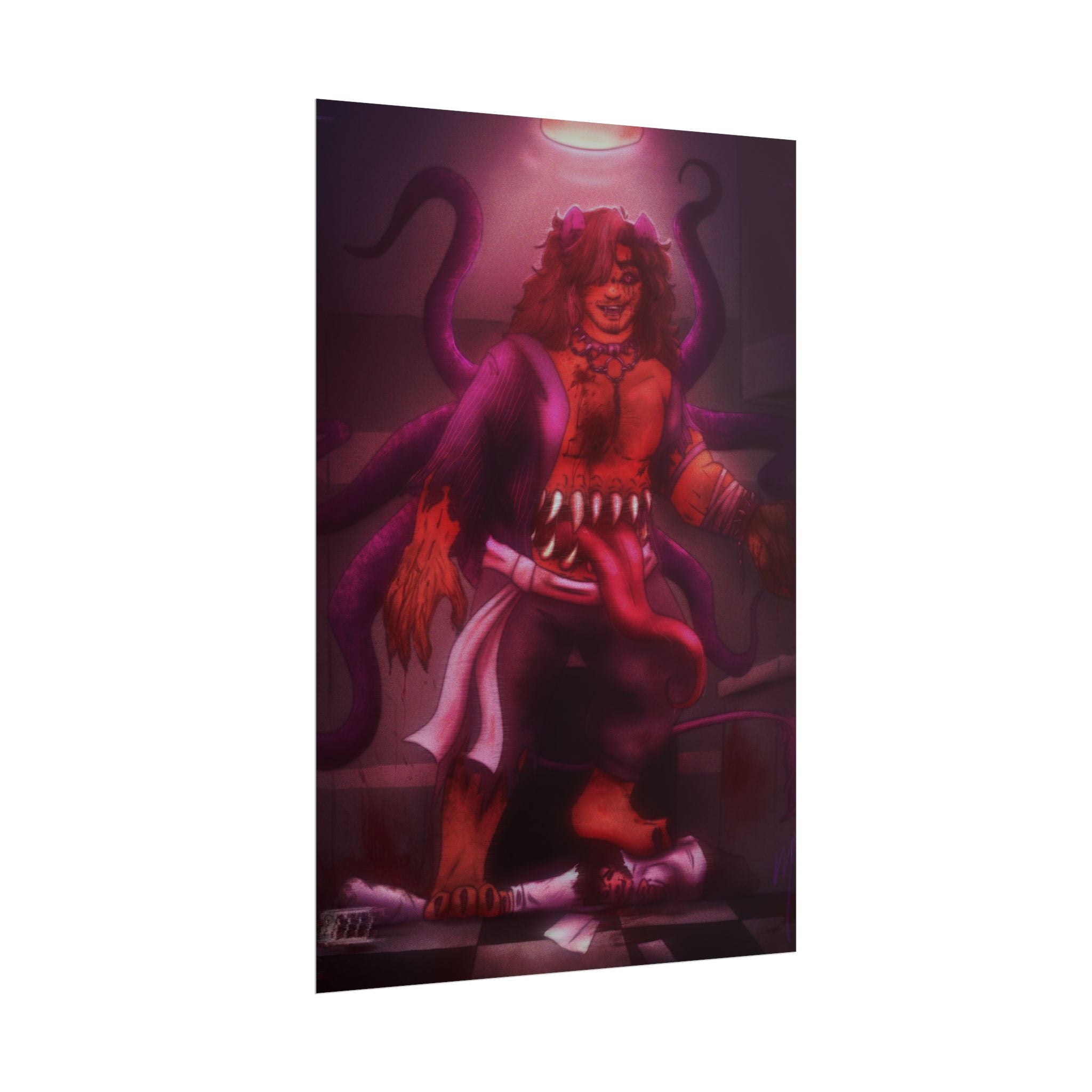 "Caught in 4K" htxLion Poster