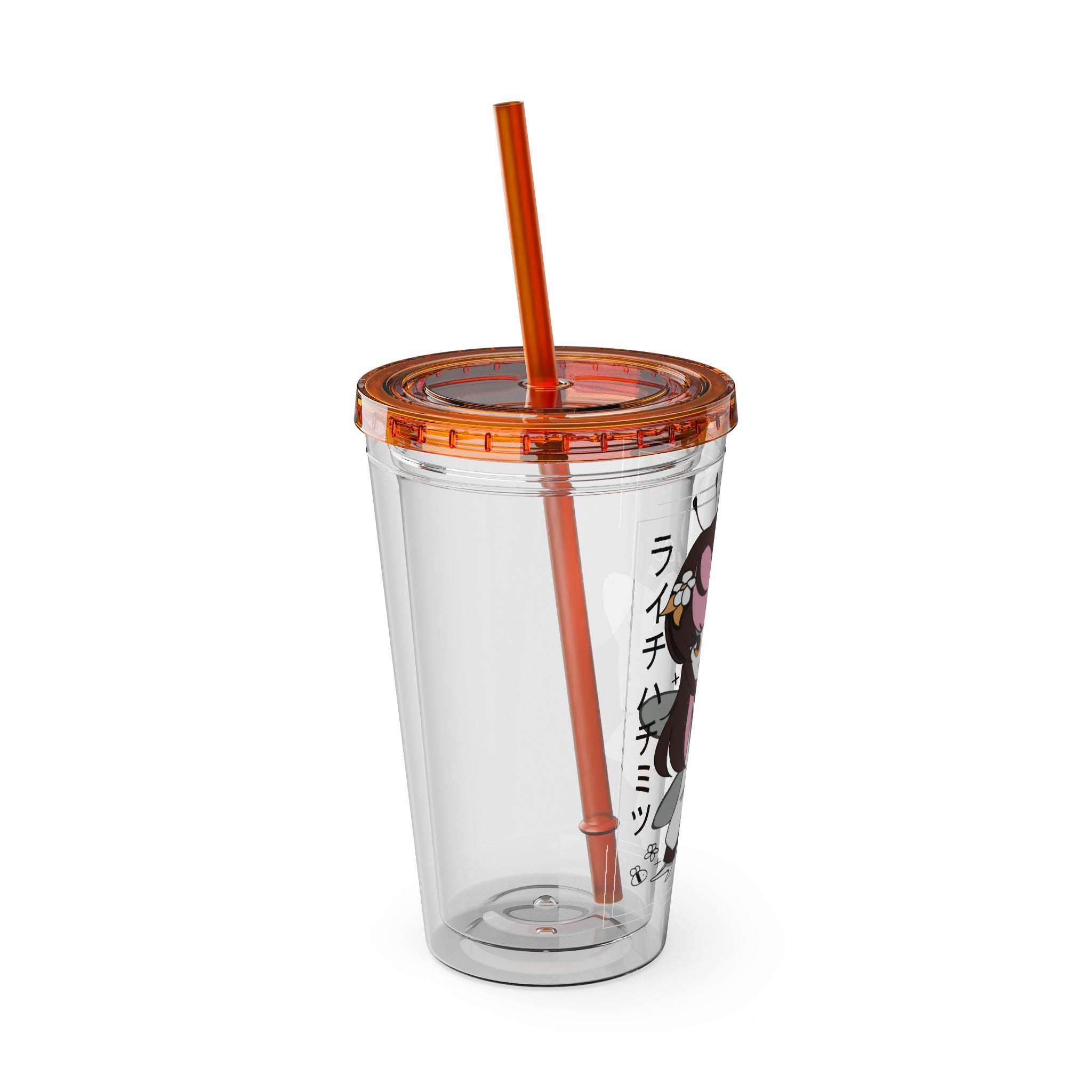 Lychibe "Monochrome Bee" Acrylic Tumbler