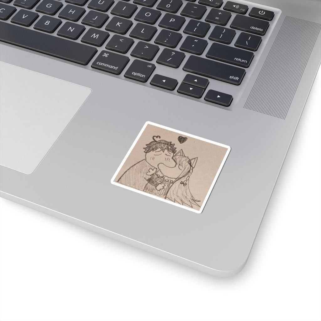 Salem Purrcy "Kiss" Sticker
