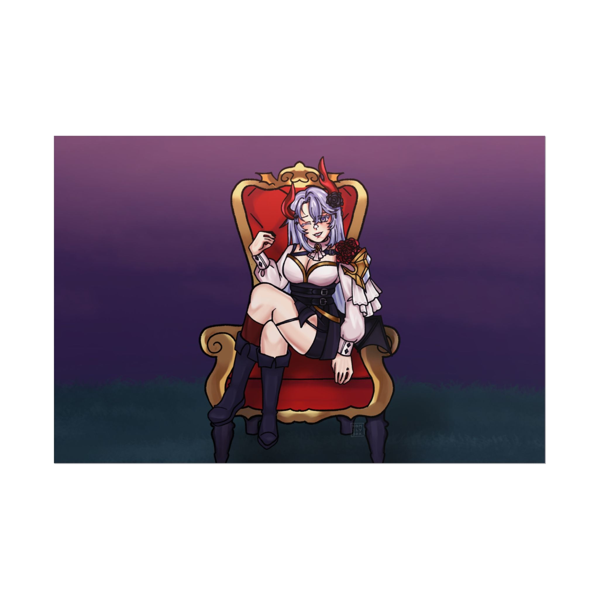 Velorina "Throne" Poster