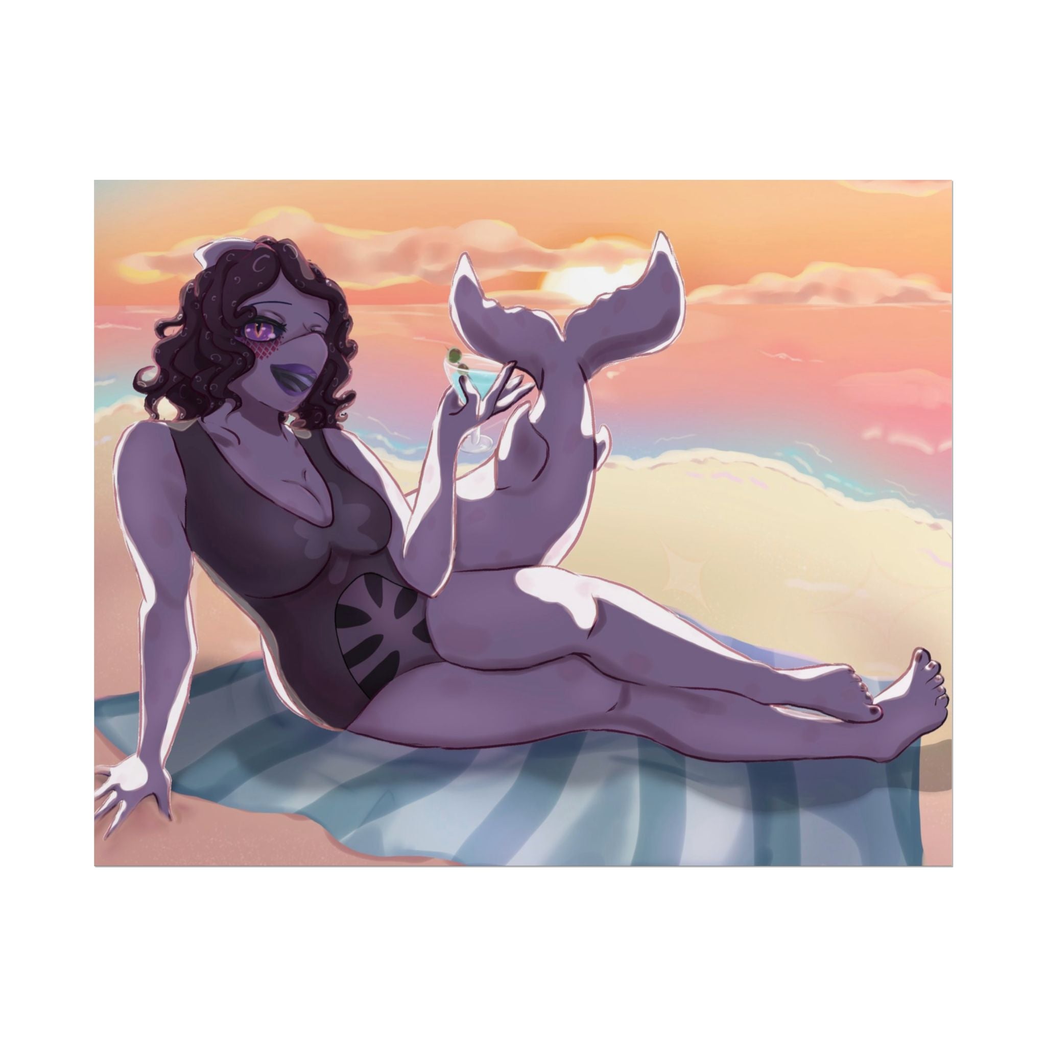 DeepDenizen "Malibu Cheers" Poster