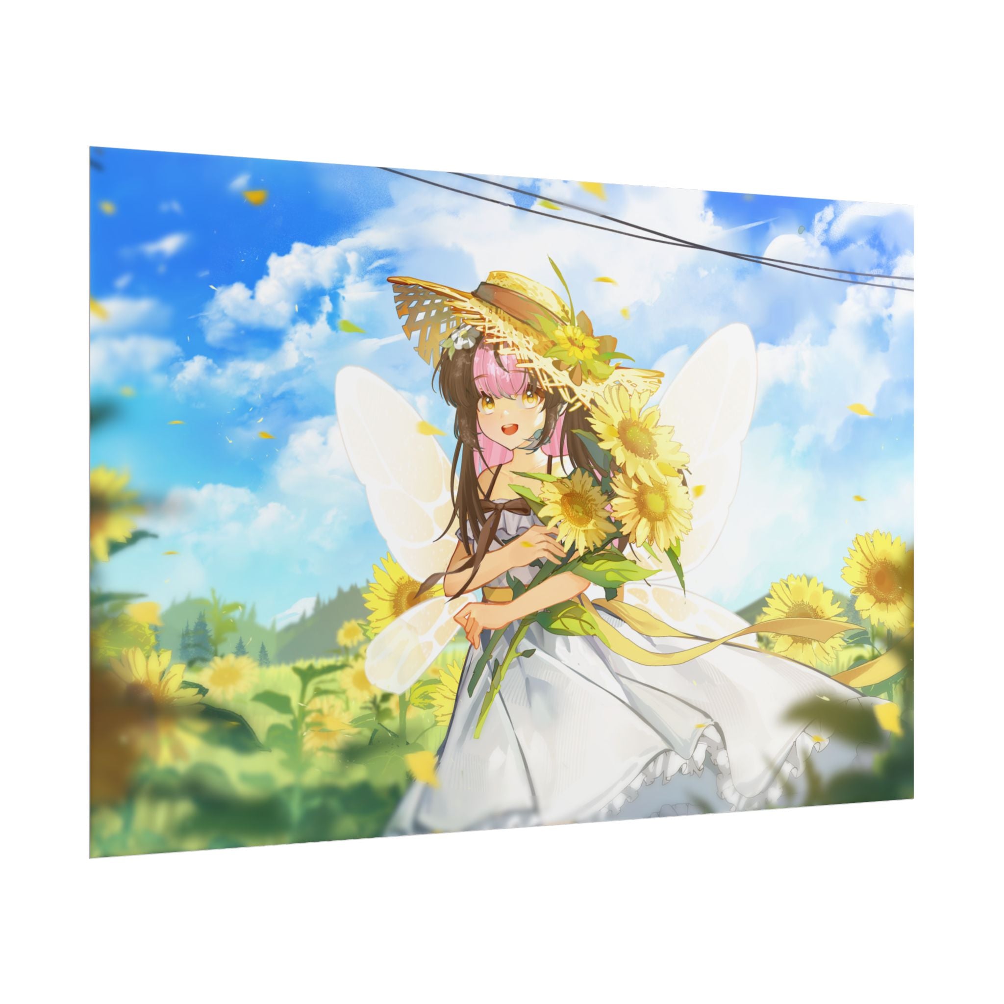 Lychibe "Sunflower Field" Poster
