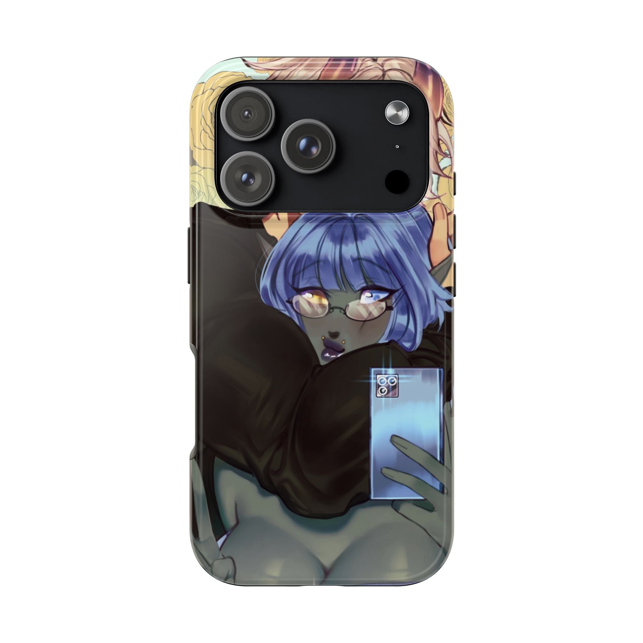 BasicallyVal "Selfie" Tough Phonecase