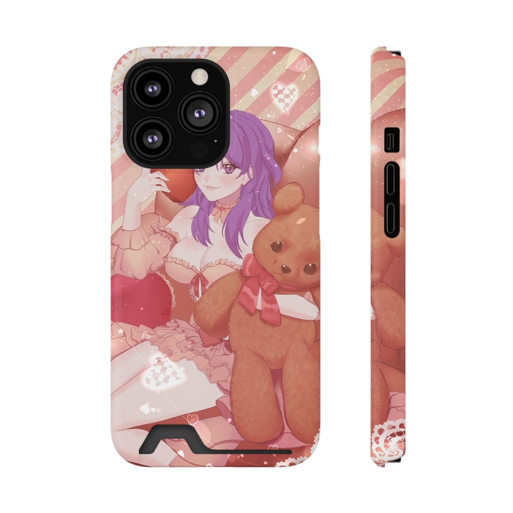Angelica Phone Case With Card Holder