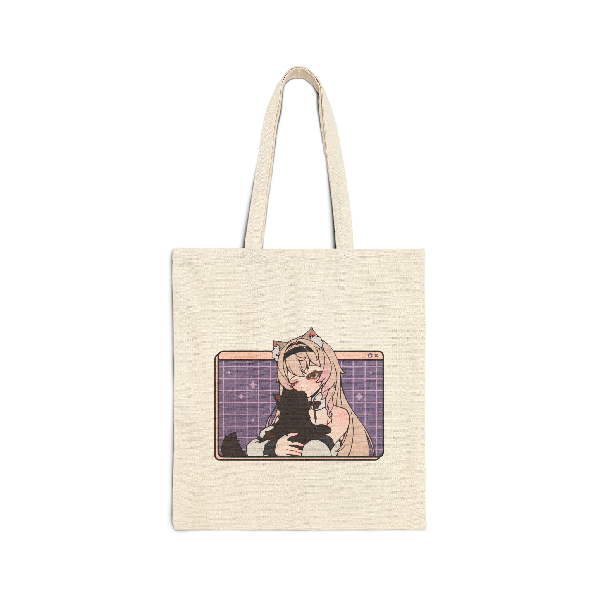 Sae Kaneko "Kitty Cuddle" Tote Bag