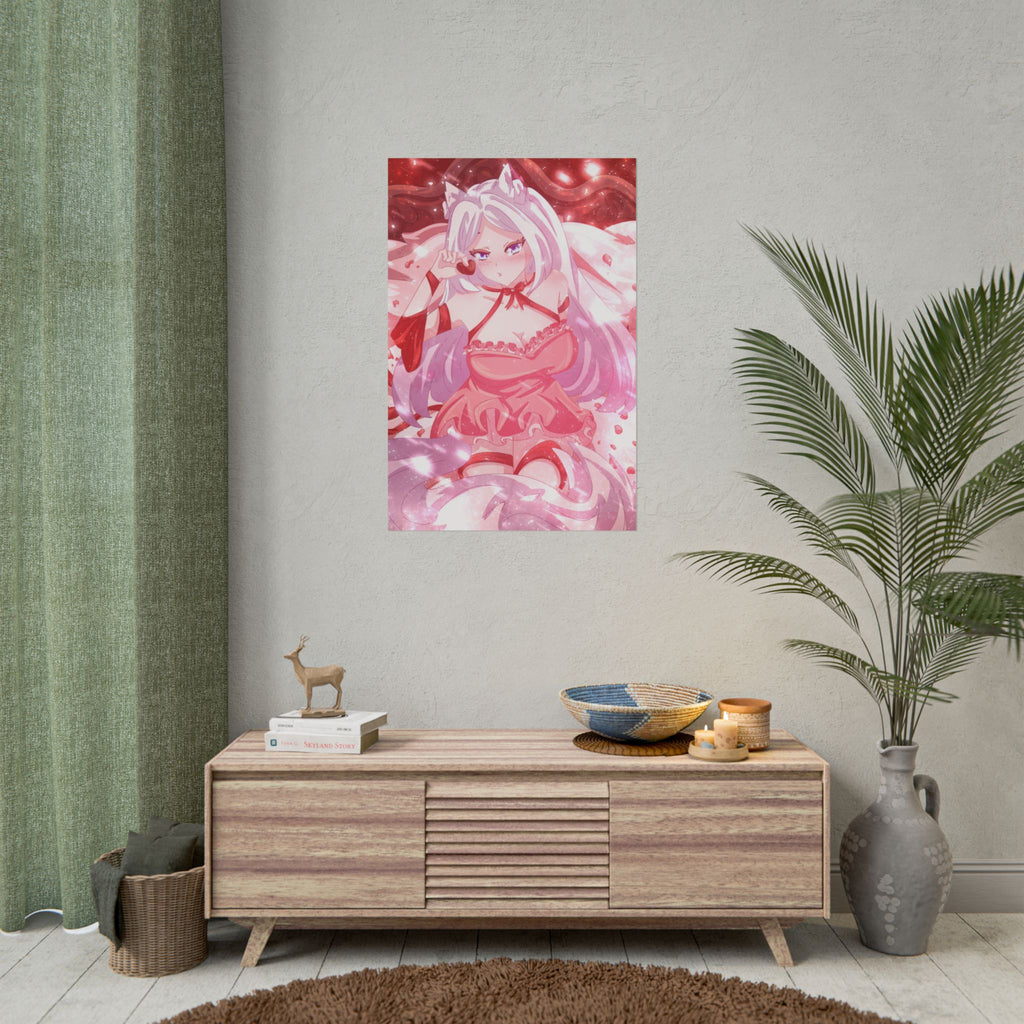 AkiyoKumi "Dressed in Red" Poster