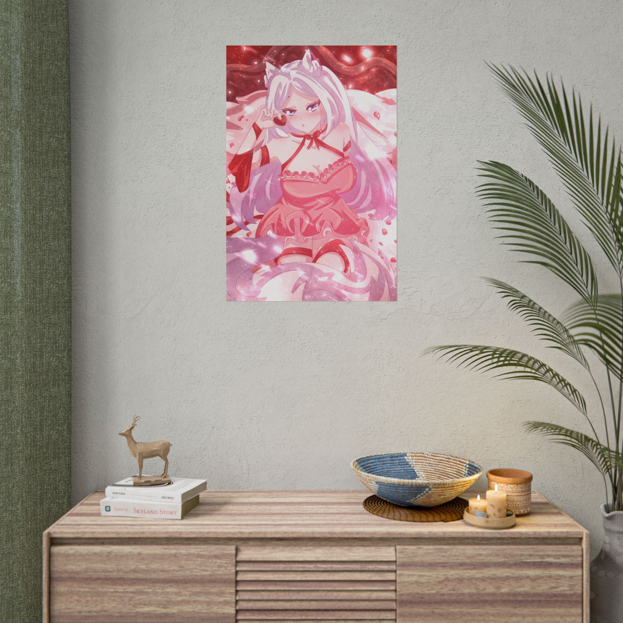 AkiyoKumi "Dressed in Red" Poster