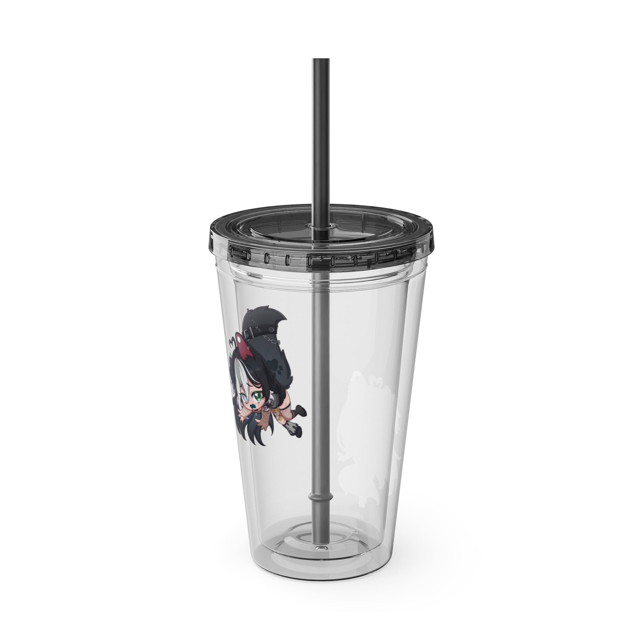 dognamedKats "Chibi Friends" Acrylic Tumbler