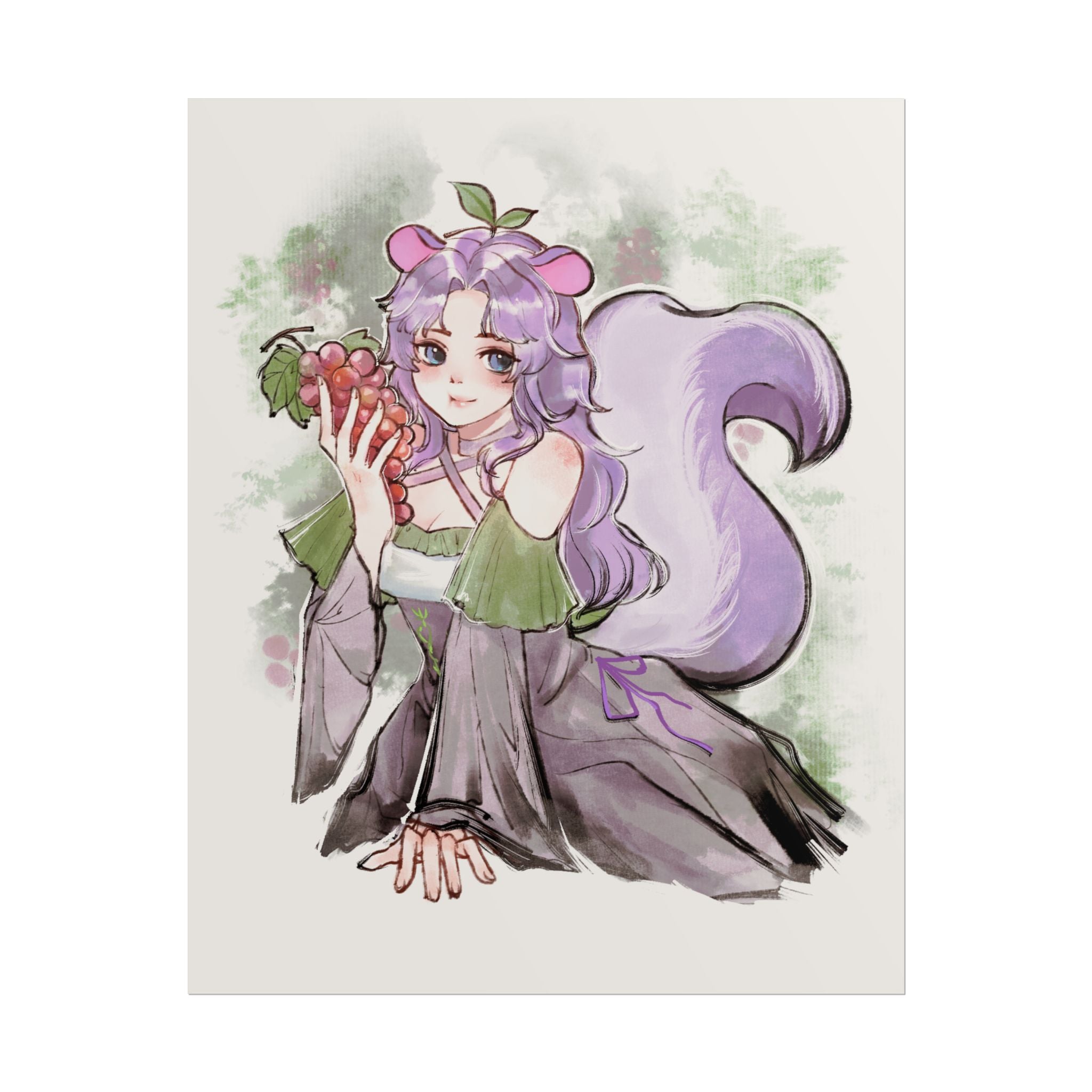 VerbenaVT "Grape Offering" Poster