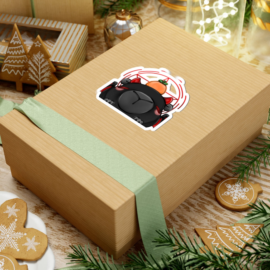 Chow Down "Batty Peeking" Sticker