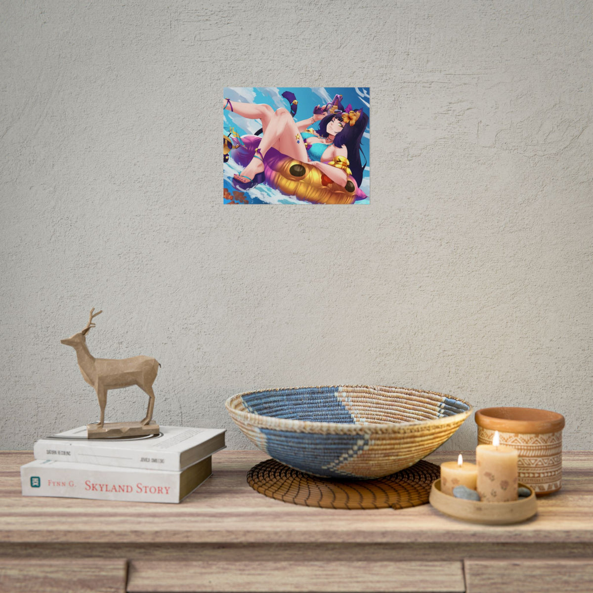 PochitaVT "Summer Time Floating" Poster
