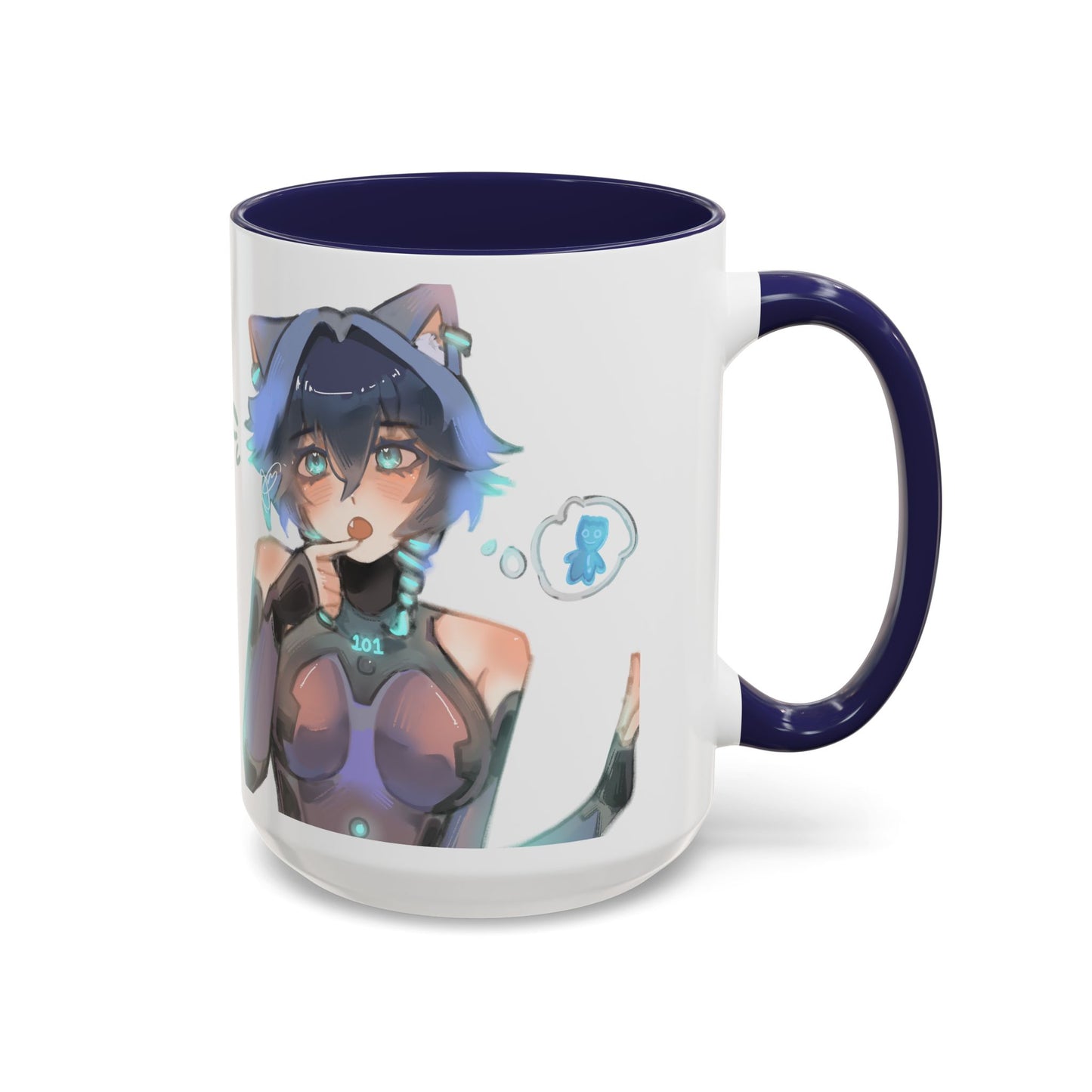 Eilucat Painted Mug