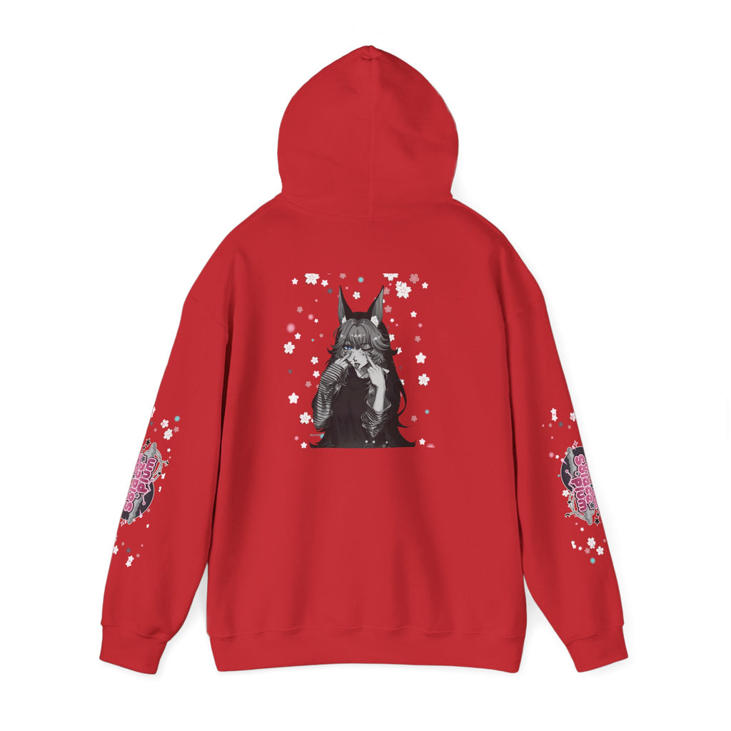 Solace Plum BW "Blep" Designer Hoodie