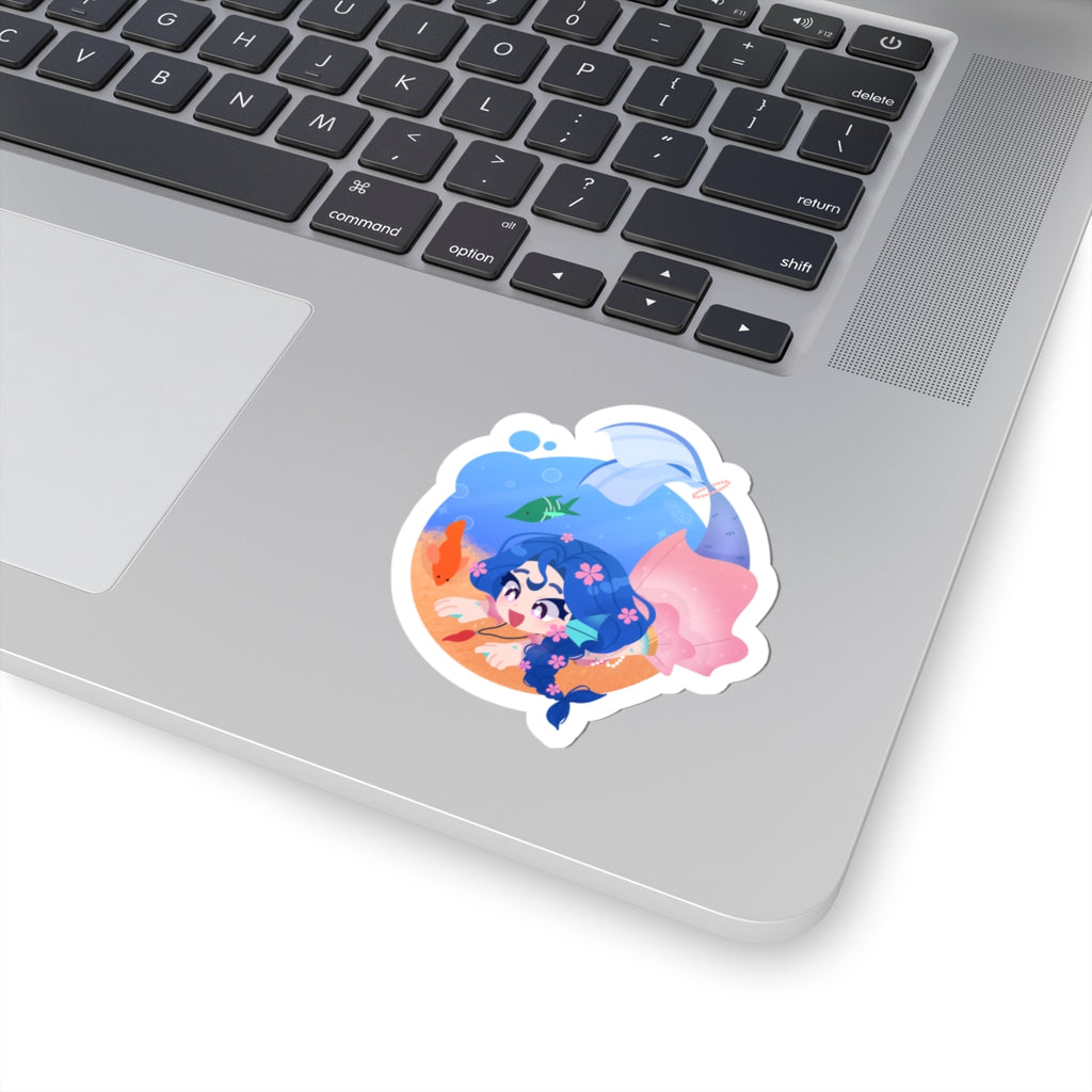 Akemi "Sand Surfing" Sticker