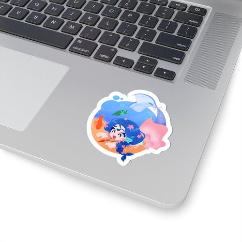 Akemi "Sand Surfing" Sticker