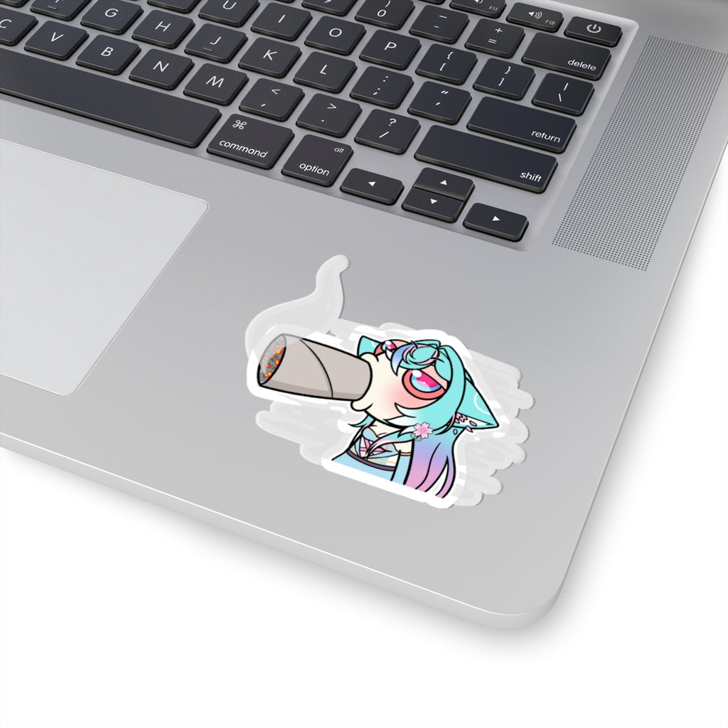 Eggie Weggie "Smoking" Sticker