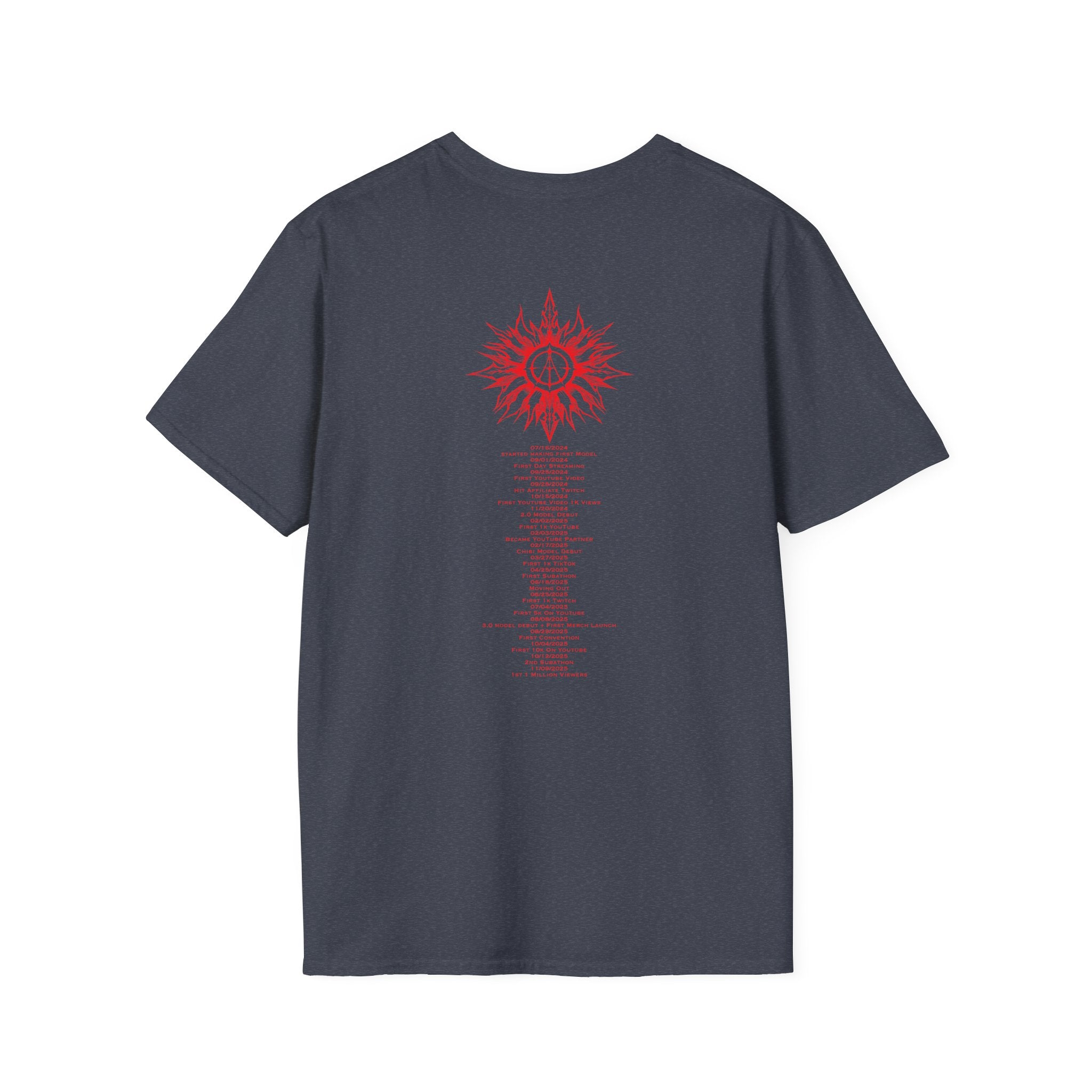 PixieDae Red Metal TShirt