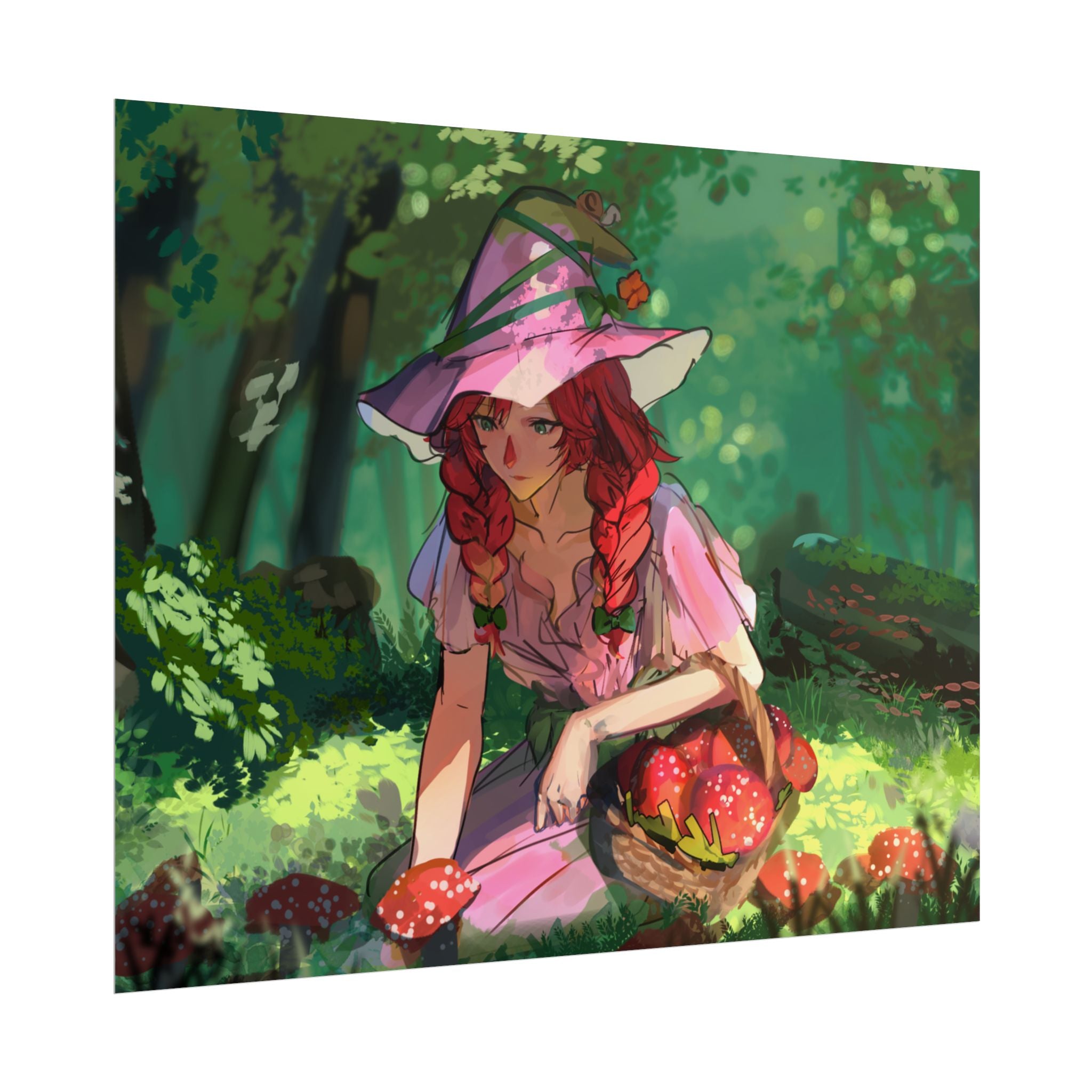 Gnomie "Gardening" Poster