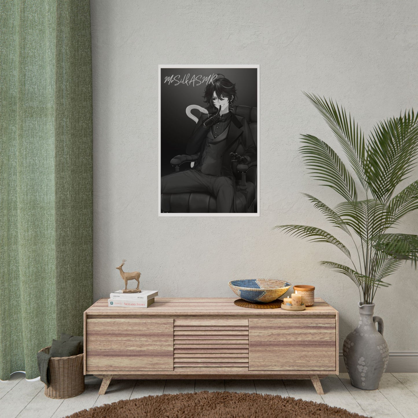 Mr Silk "Shh" Poster