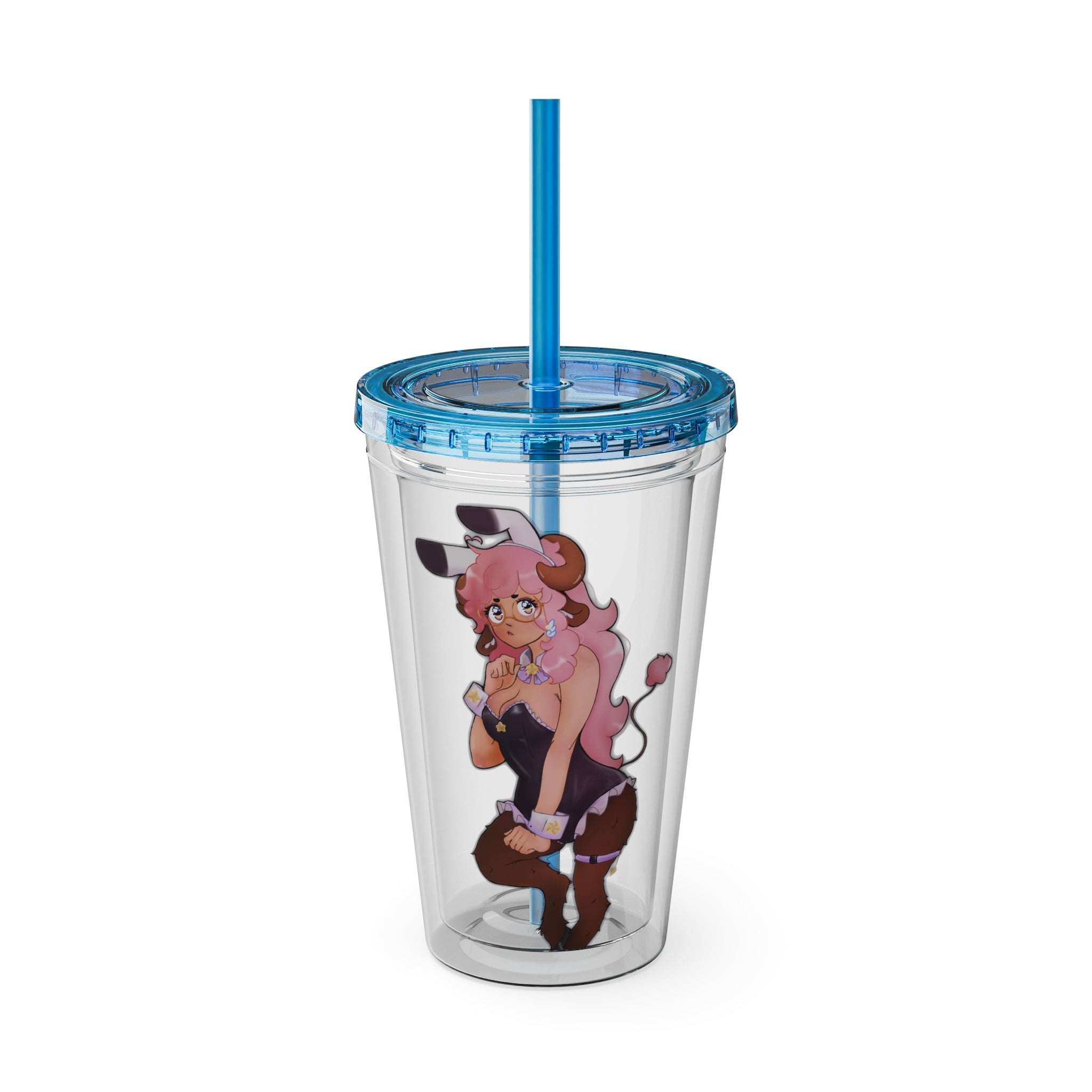 PeachPelle "Cheeky Satyr" Acrylic Tumbler