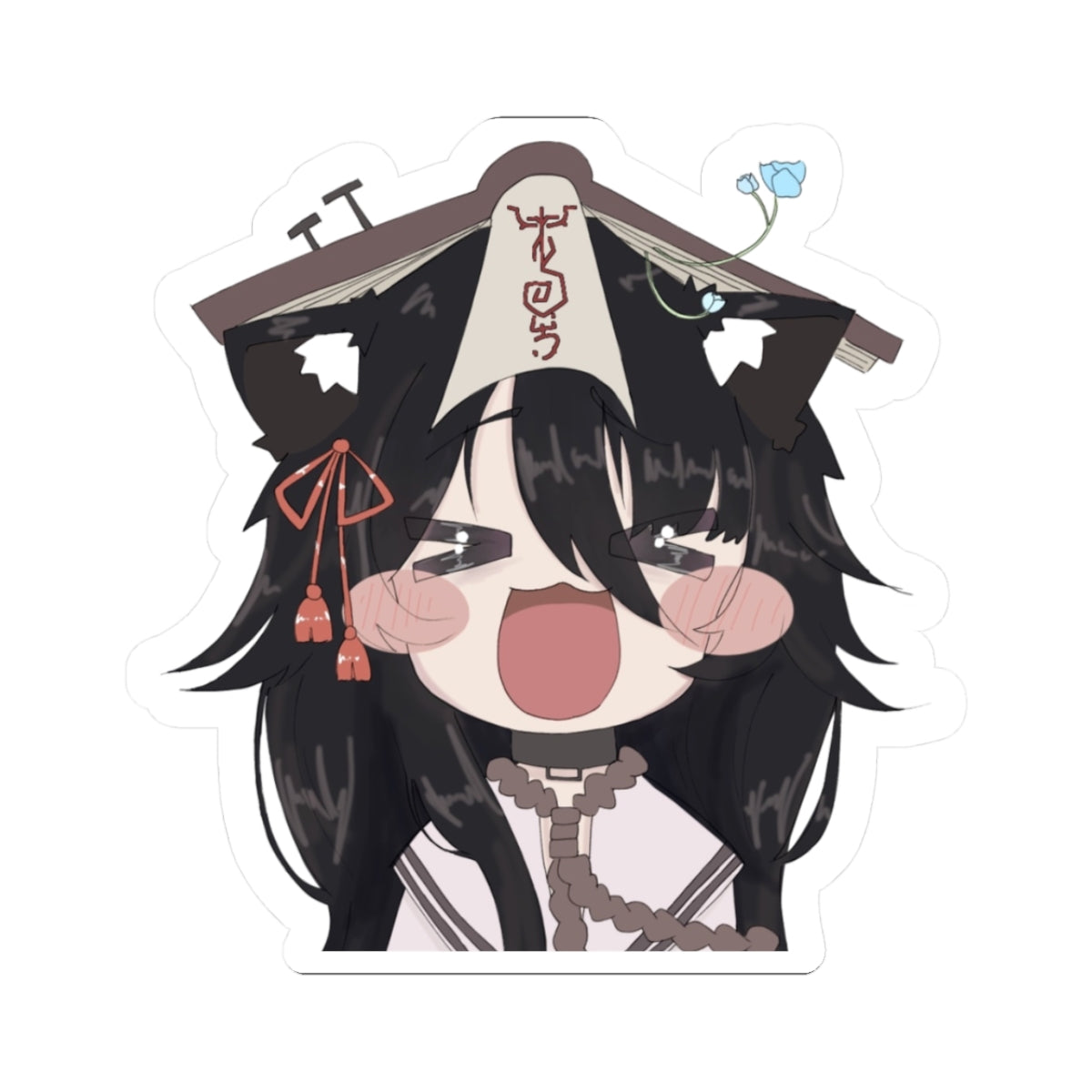 Miwa-Tan Silly Sticker