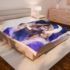 Canin Rose "Michael & Canin" Blanket